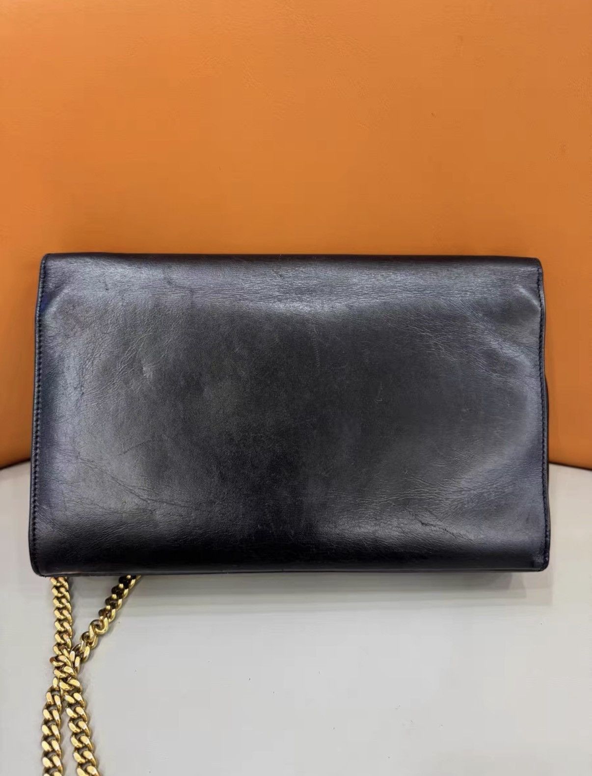 Yves Saint Laurent YSL black tassel chain shoulder bag J38 Size ONE SIZE - 2 Thumbnail