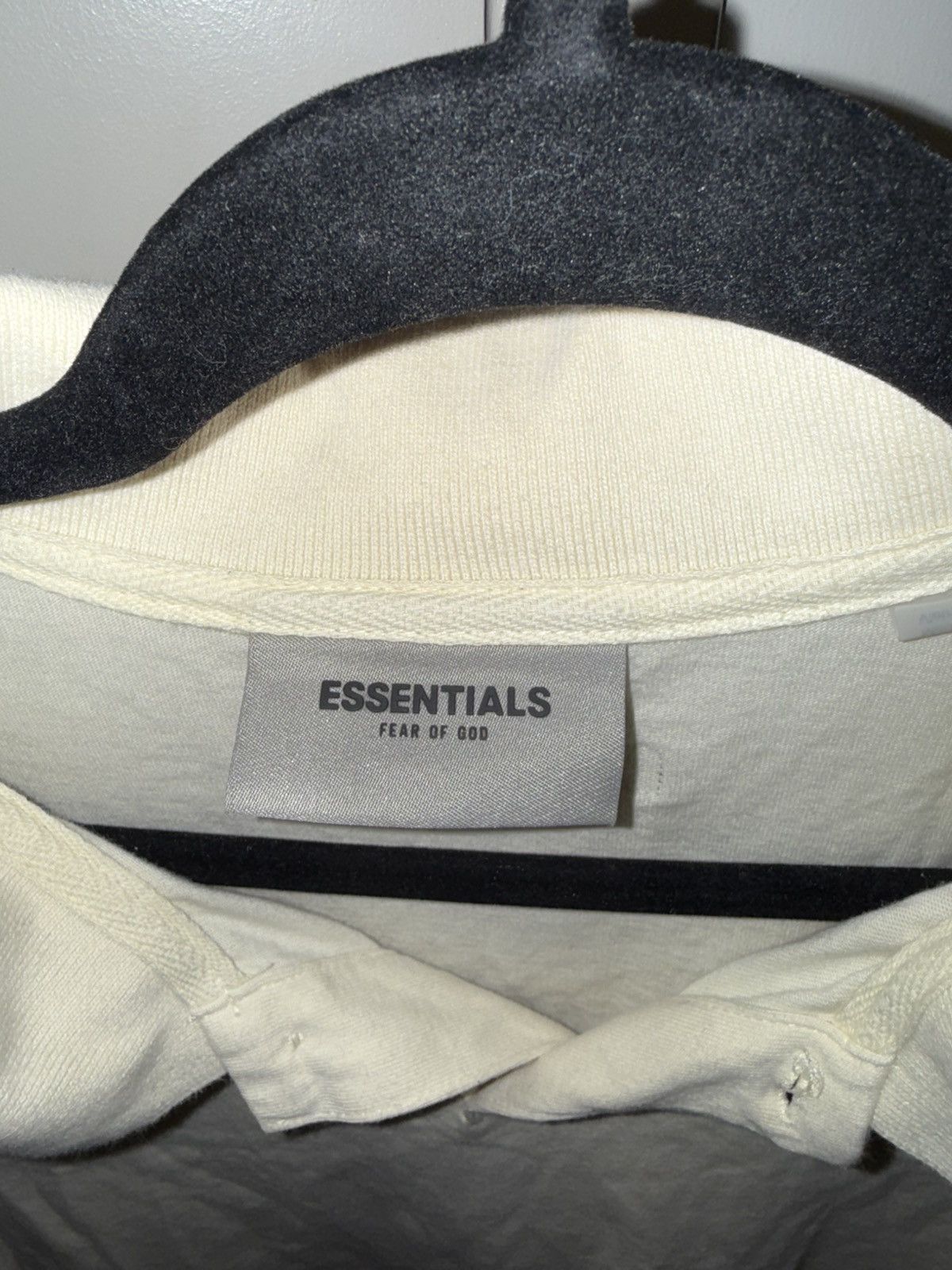 Fear of God FEAR OF GOD CREAM POLO Size US M / EU 48-50 / 2 - 2 Thumbnail