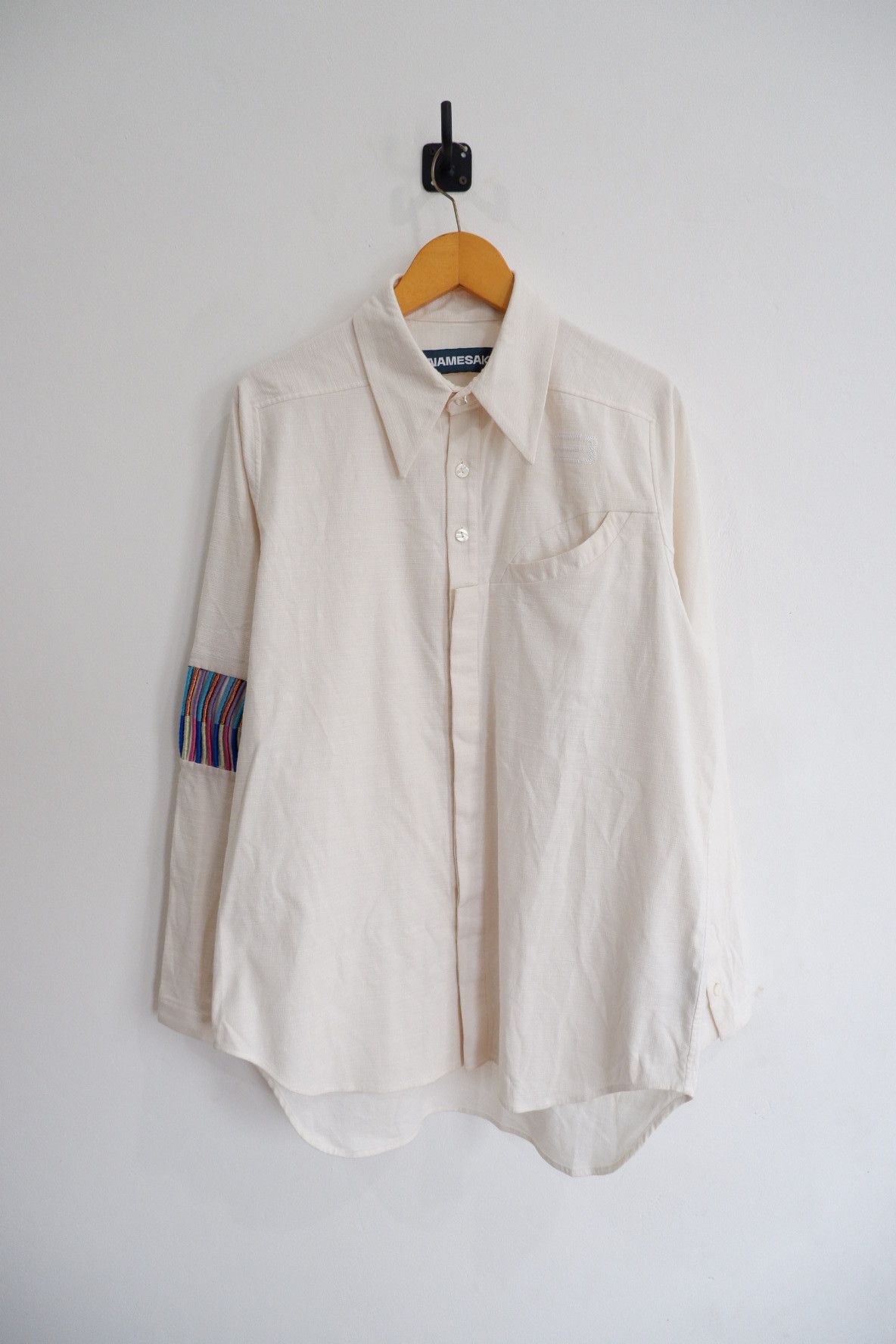 image of Namesake Cotton Shirt Oversized in White, Men's (Size Medium)