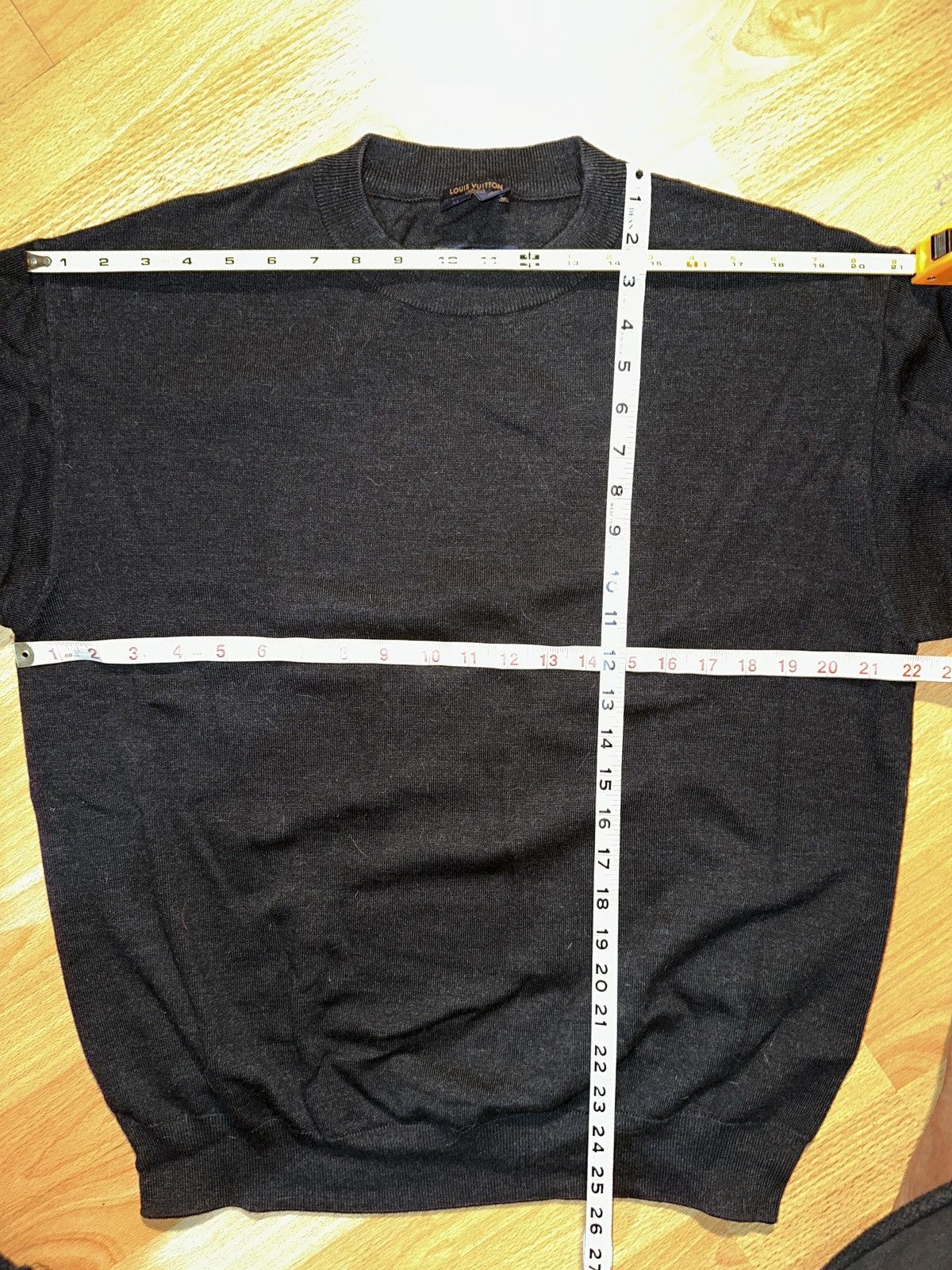 Louis Vuitton Louis Vuitton Charcoal Staff Uniform Sweater Size US M / EU 48-50 / 2 - 6 Thumbnail