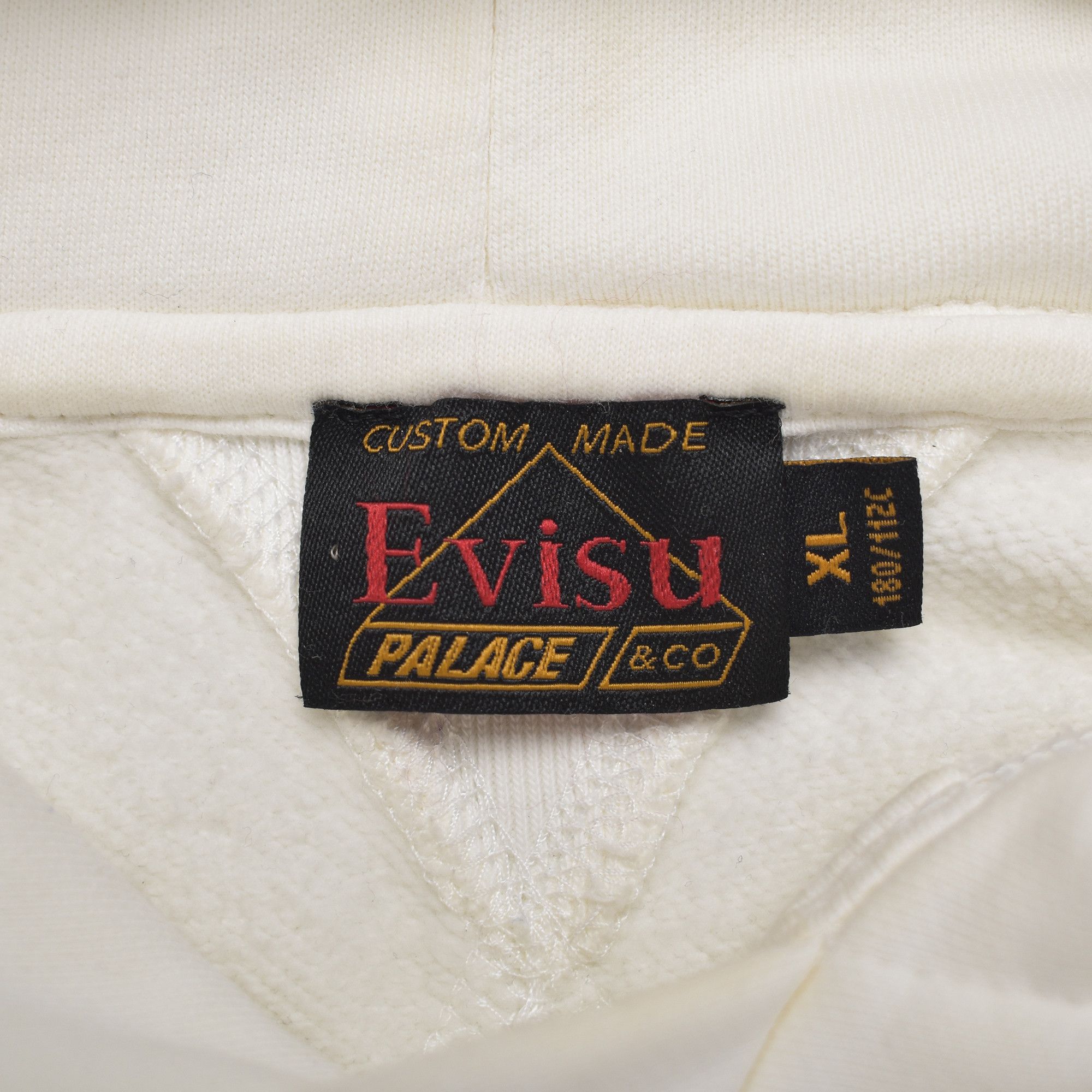 Evisu × Palace PALACE X EVISU TRI GODHEAD HOODIE WHITE XL FW21 Size US XL / EU 56 / 4 - 4 Thumbnail