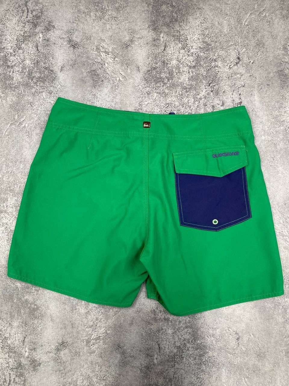 Quiksilver Quiksilver Men Board Shorts Green Size 31 Size US 32 / EU 48 - 5 Thumbnail
