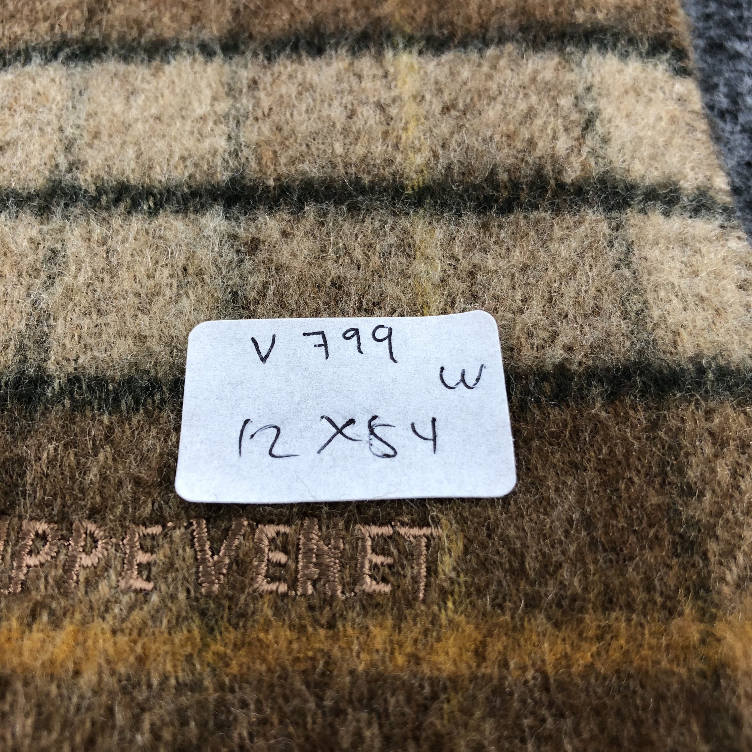 Vintage Philippe Venet Tartan Wool Scarf Muffler V799 Size ONE SIZE - 10 Thumbnail