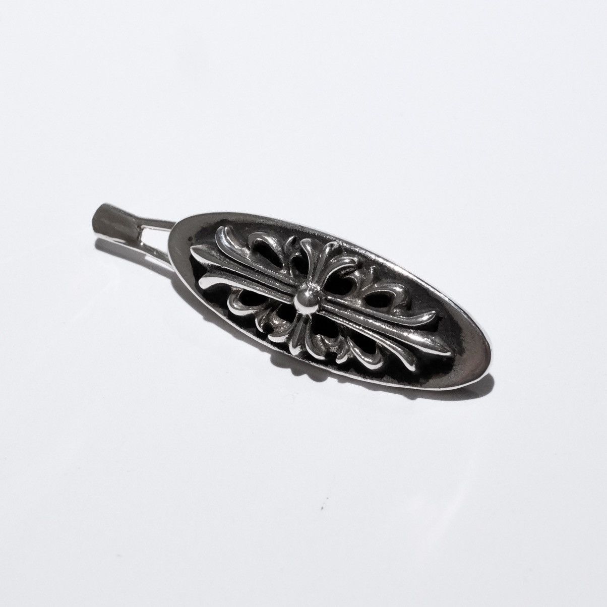 Chrome Hearts CHROME HEARTS FLORAL HAIRCLIP | Grailed