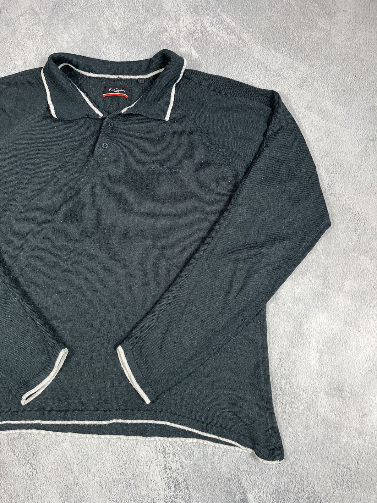 Pierre Cardin × Vintage Vintage Y2K Pierre Cardin 1/4 sweater oldmoney style L Size US L / EU 52-54 / 3 - 3 Thumbnail
