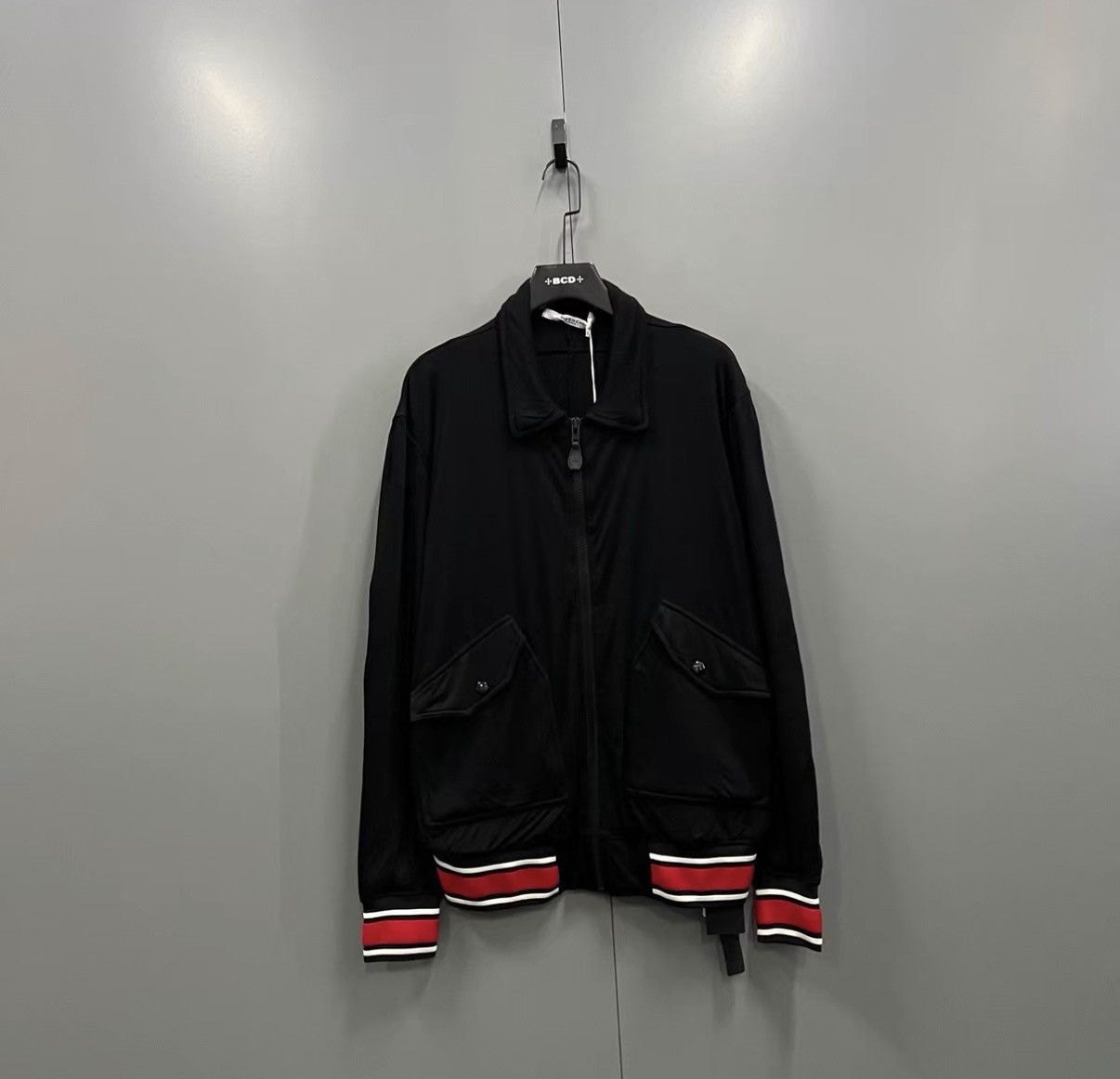 Givenchy Givenchy Hem Stripe Zip-Up Jacket J41 Size US L / EU 52-54 / 3 - 1 Thumbnail