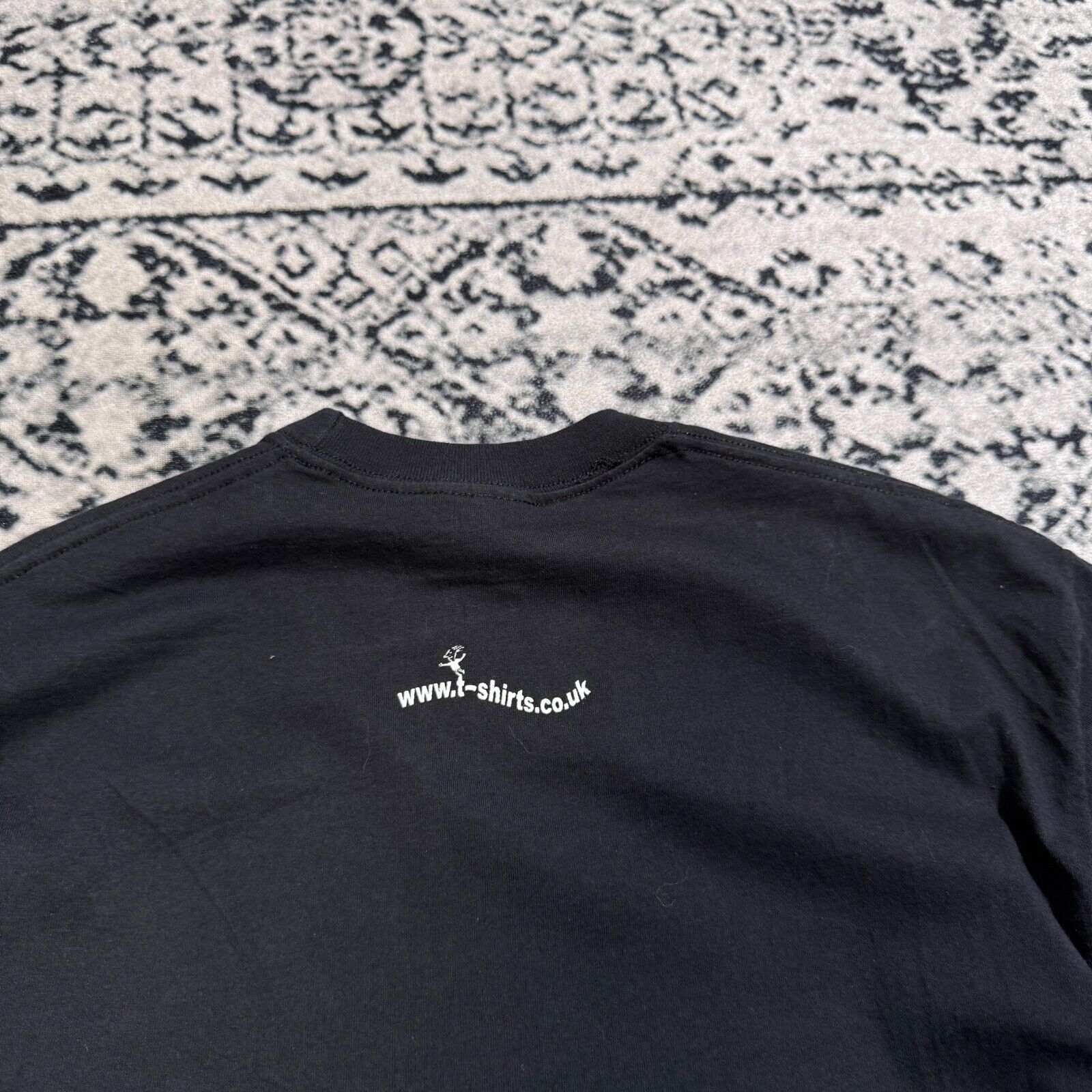 Vintage Vintage Unisex Black Cotton T-Shirt Size M Bomb Technician Size US M / EU 48-50 / 2 - 12 Thumbnail