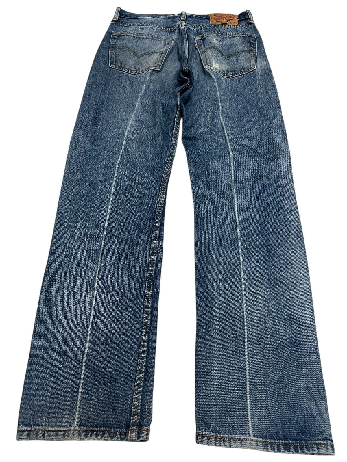 Levi's Vintage Levis 501 Distressed Mud Wash Jean Rare Size US 29 - 2 Thumbnail