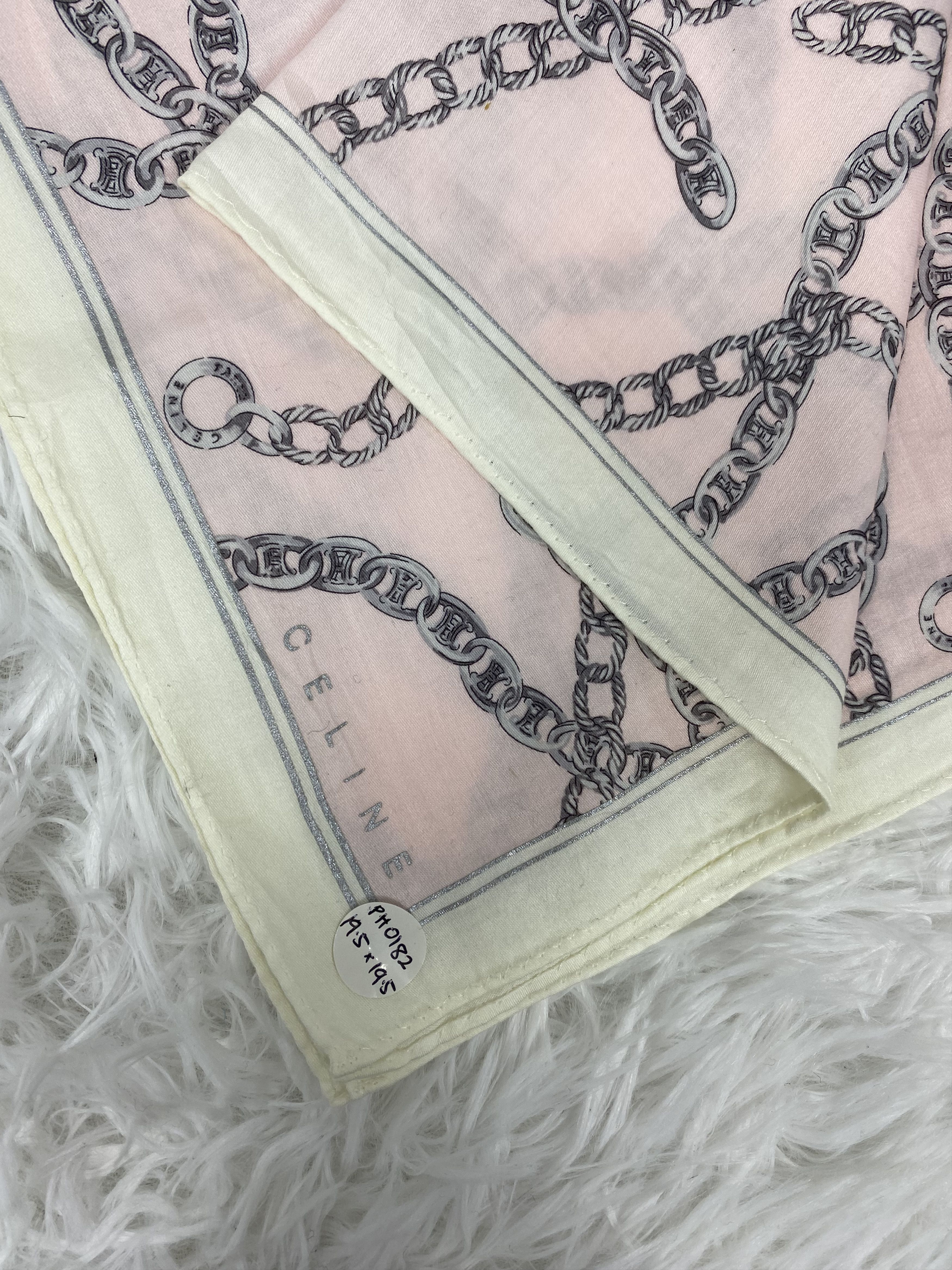 Celine × Vintage Vintage Celine Handkerchief Neckerchief PH0182 Size ONE SIZE - 2 Thumbnail