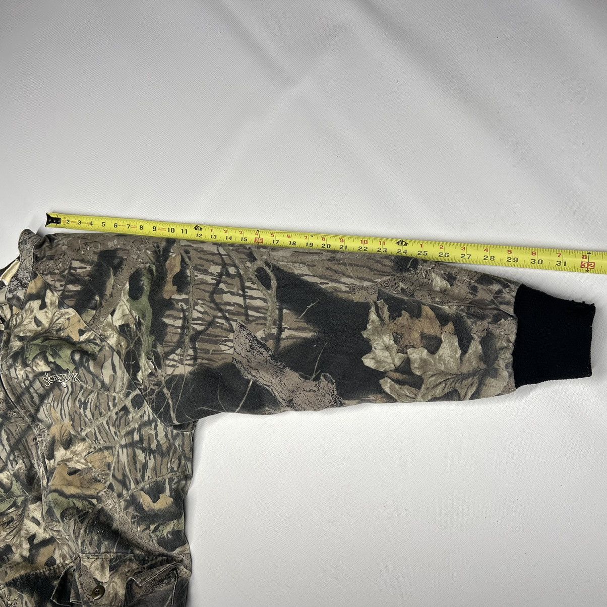 Vintage VTG Scentlock Jacket Camo Green Hunting Camouflage Mock Neck Size US XXL / EU 58 / 5 - 22 Thumbnail