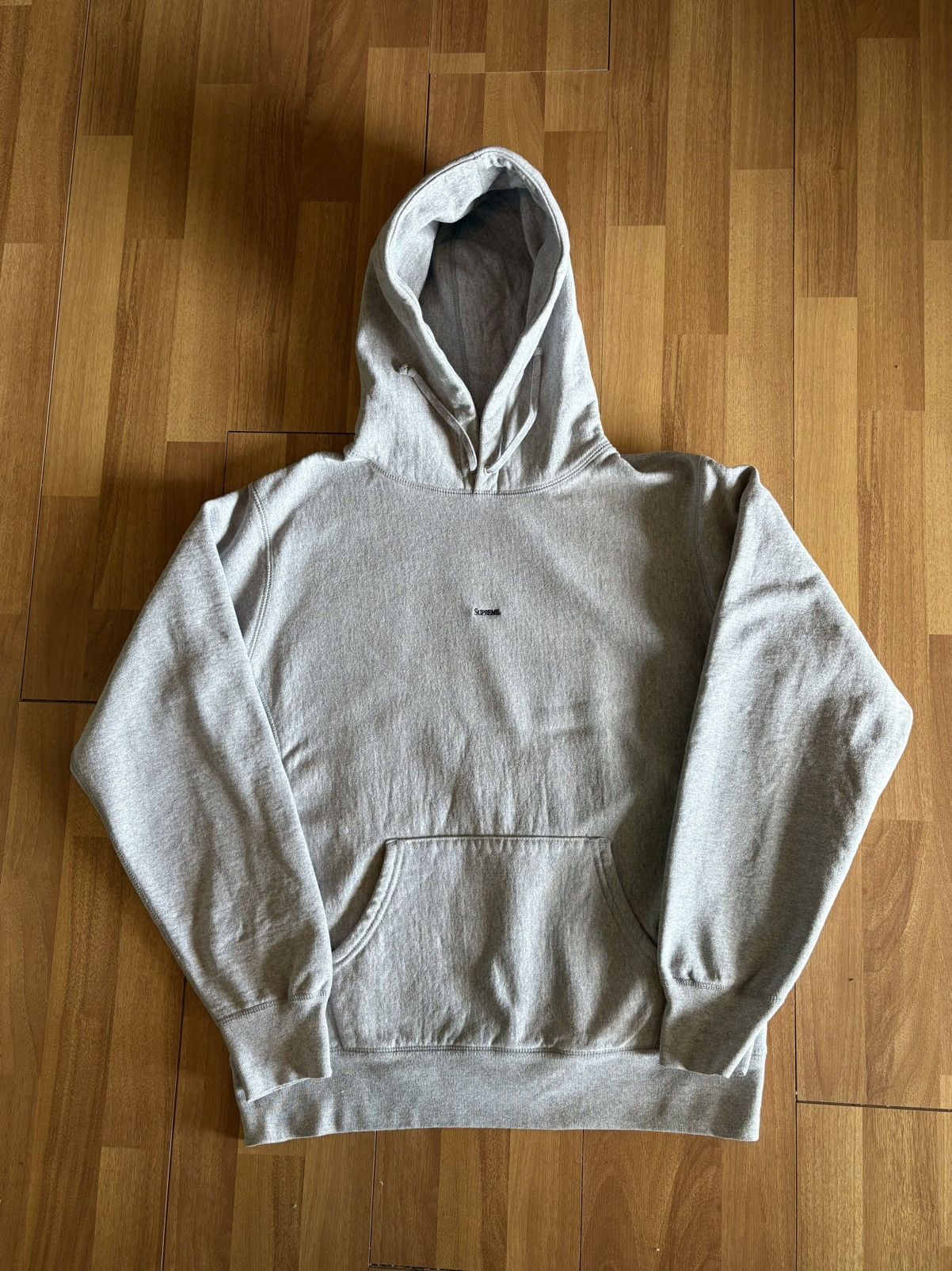 Supreme Supreme Micro Logo Hooded Sweatshirt Size US M / EU 48-50 / 2 - 1 Thumbnail