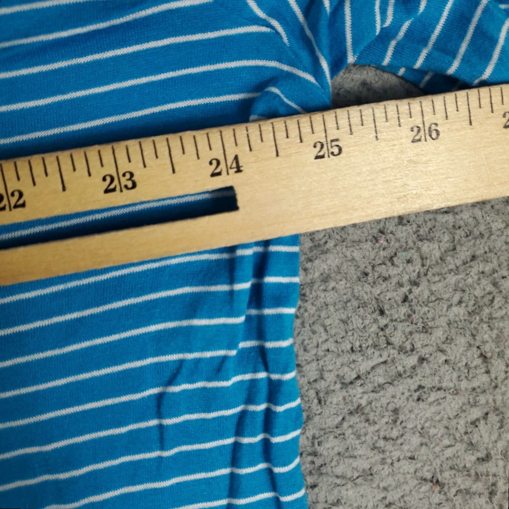Ralph Lauren Ralph Lauren Polo Shirt Men Adult Large Blue Striped Short Sleeve Cotton Button-Front Logo Mens Size US L / EU 52-54 / 3 - 7 Thumbnail