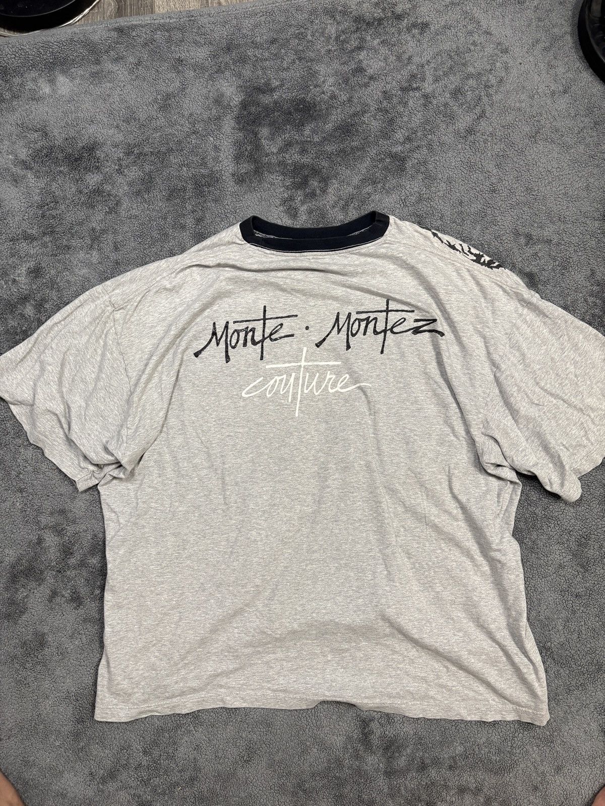 Vintage Y2K Monte Montez Couture Boxing Tiger Graphic Tee — Boxy Fit Size US XL / EU 56 / 4 - 3 Thumbnail