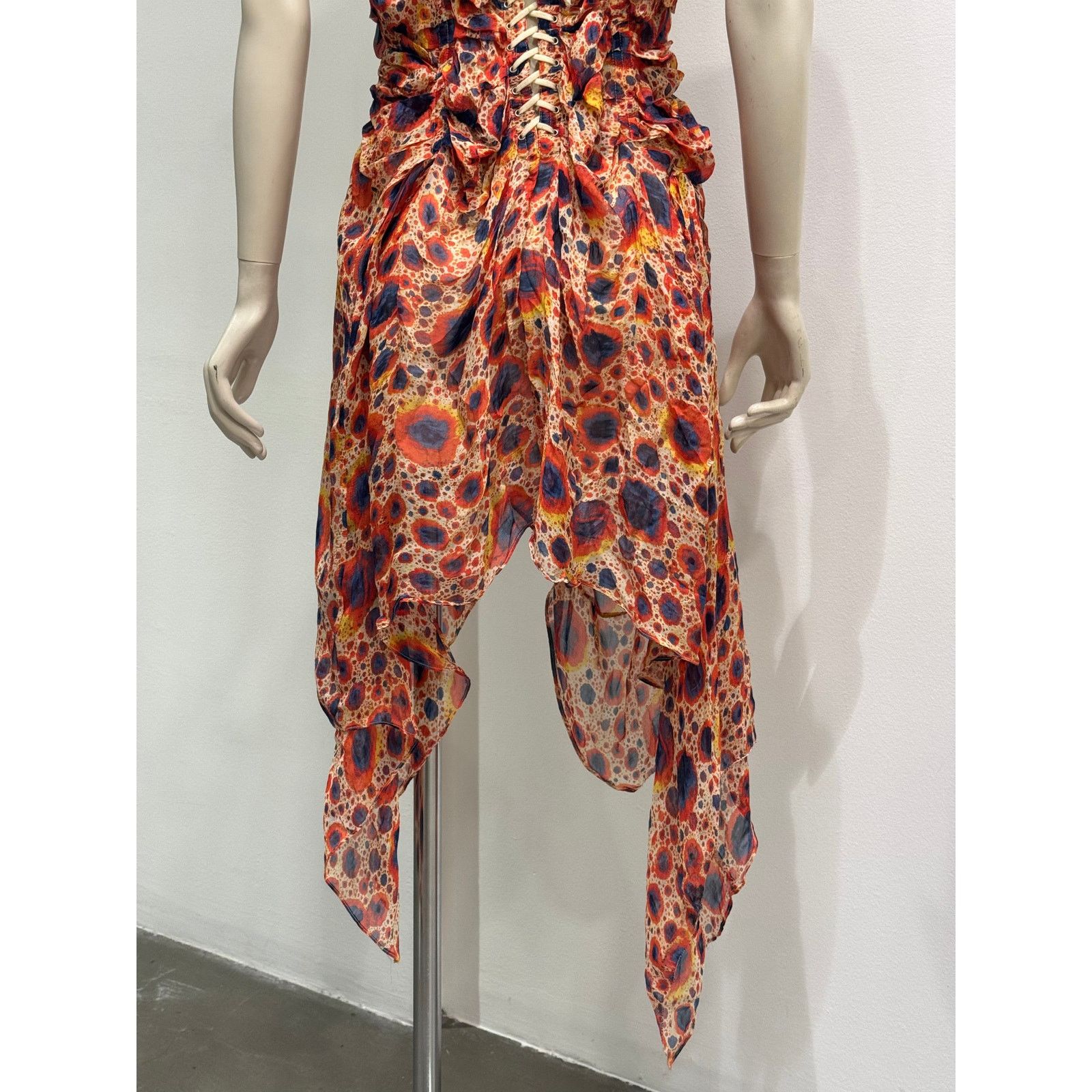 Jean Paul Gaultier 2000s Jean Paul Gaultier silk corset dress Size M / US 6-8 / IT 42-44 - 8 Thumbnail