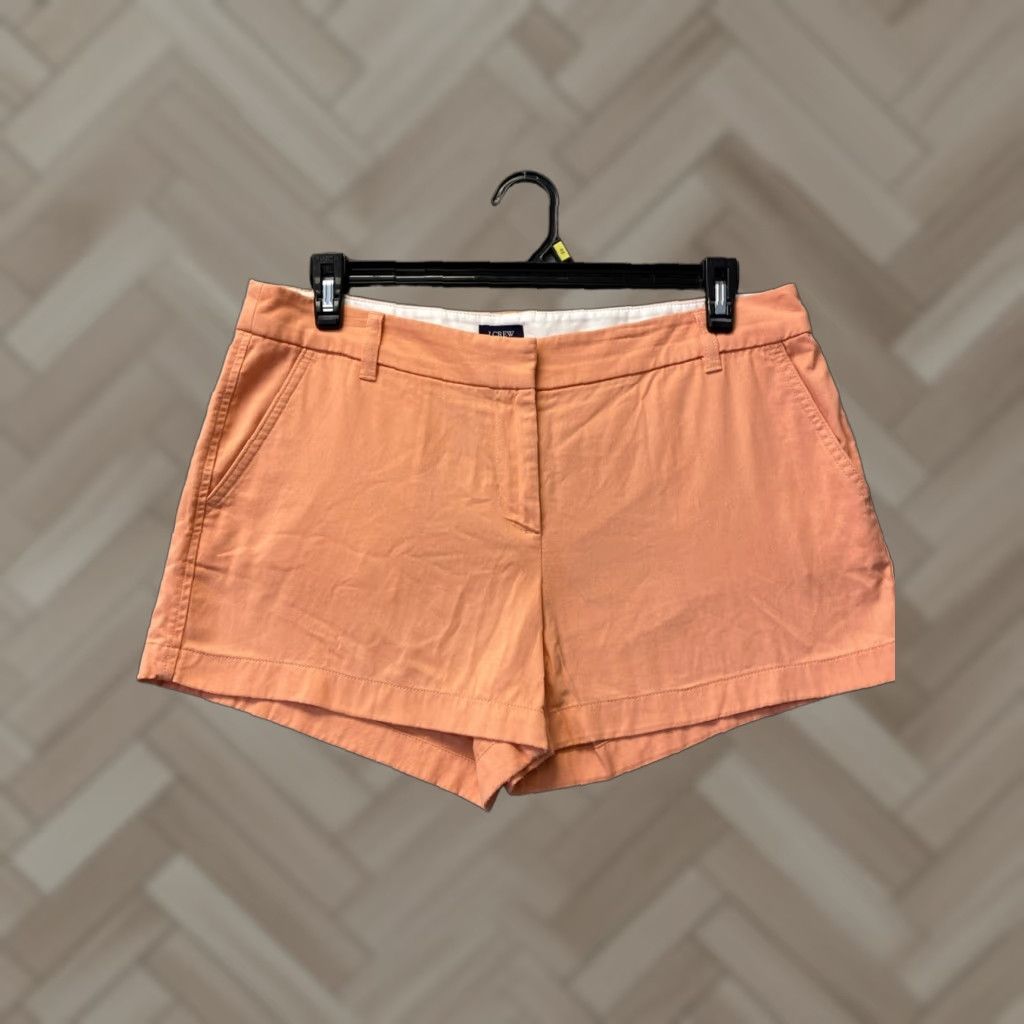 J.Crew VINTAGE J.CREW Women's Shorts 12 Coral Casual Summer Spring Mid Rise 36 in Waist Size 34" / US 12 / IT 48 - 1 Thumbnail