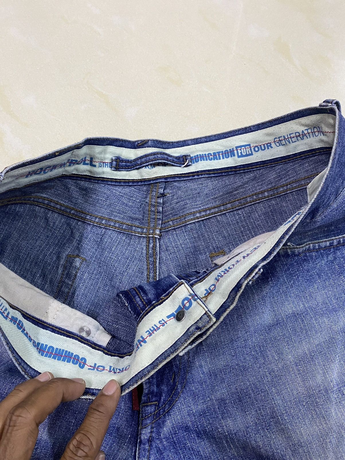 Japanese Brand × PPFM Japanese Brand Ppfm 20th Anniversary Denim Size US 32 / EU 48 - 8 Thumbnail