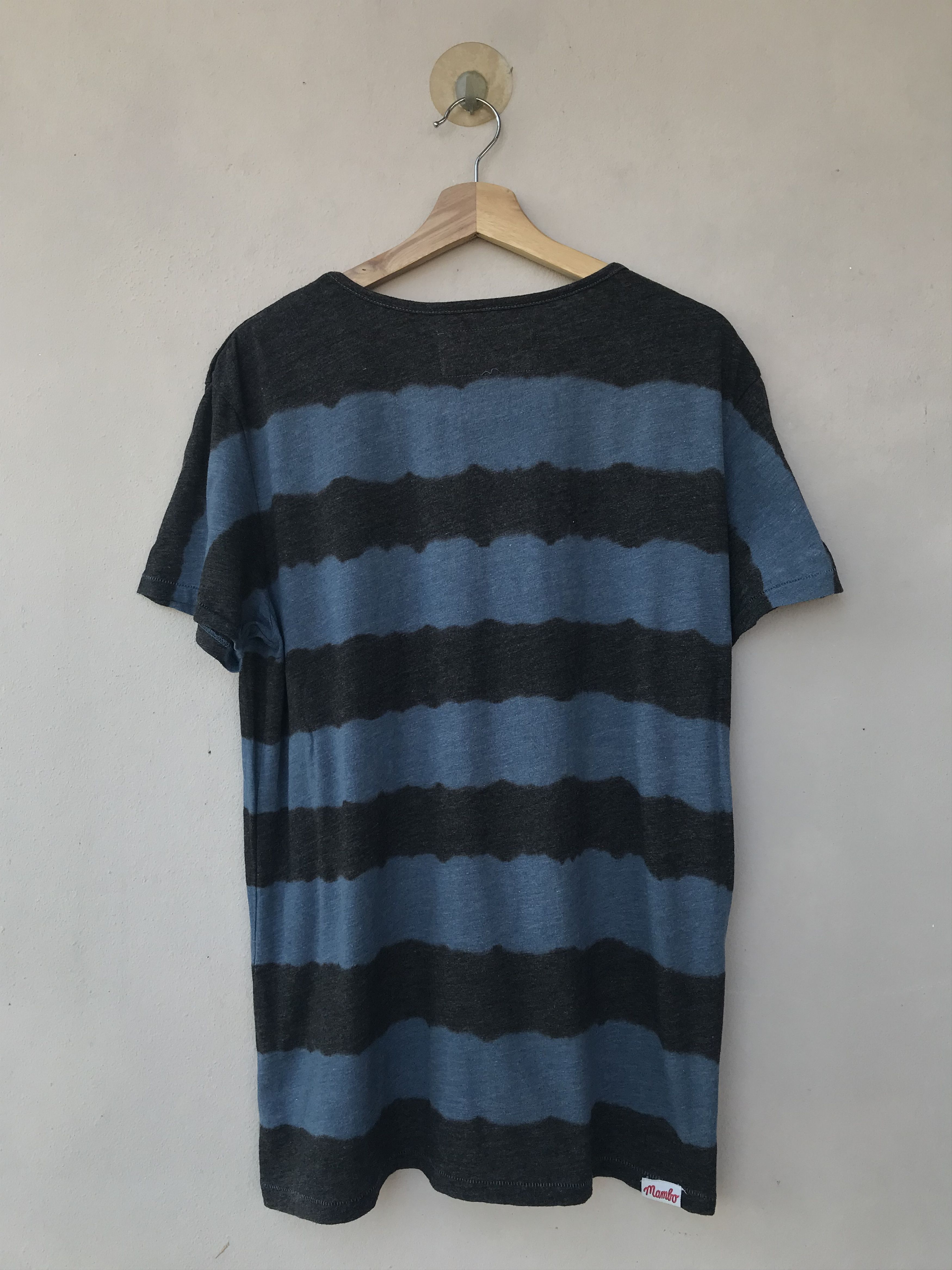 Mambo Super Rare Vintage Mambo Stripes Tee toyoenterprises Size US M / EU 48-50 / 2 - 2 Thumbnail