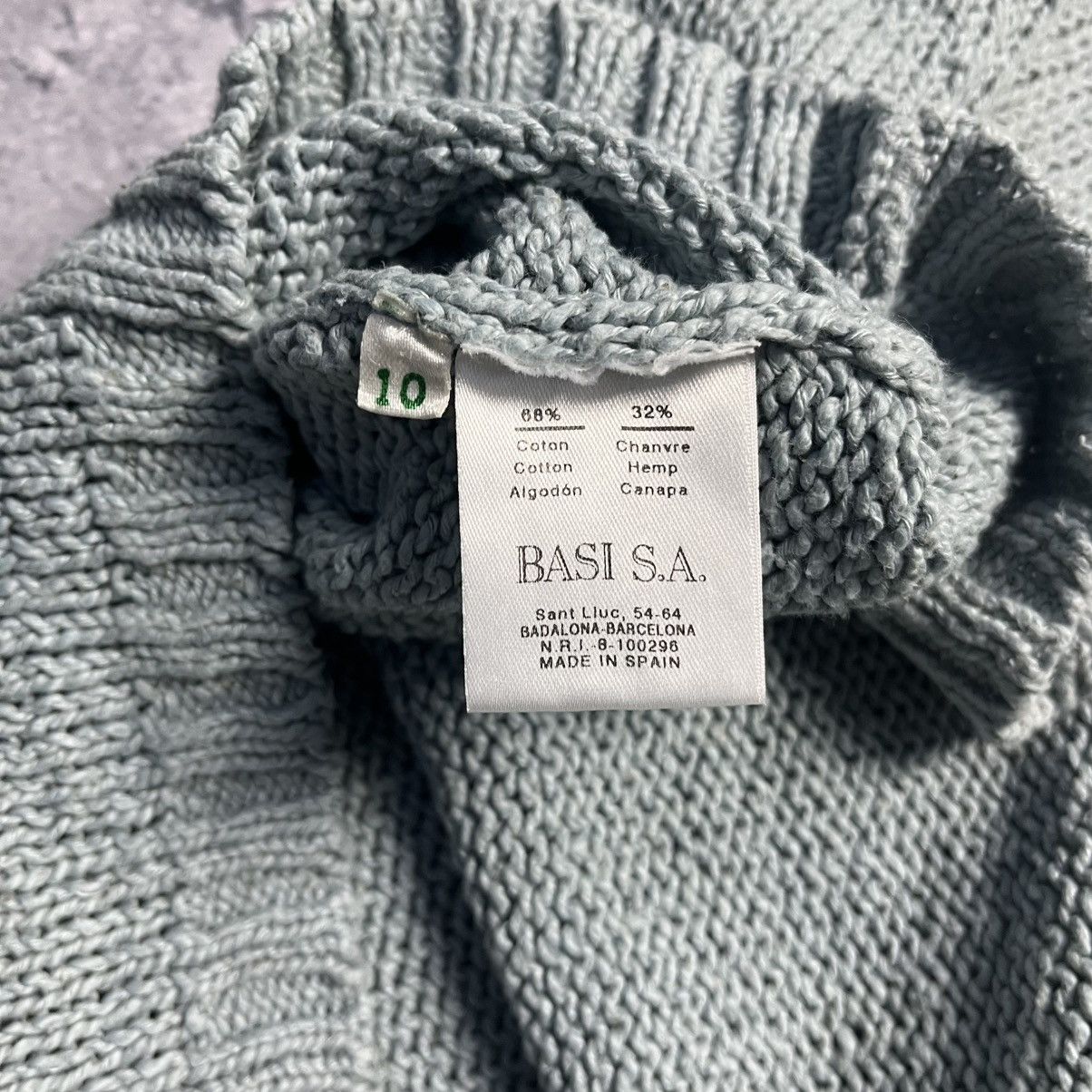 Lacoste Vintage Lacoste Knitted Sweater Luxury Designer Size US XXL / EU 58 / 5 - 5 Thumbnail