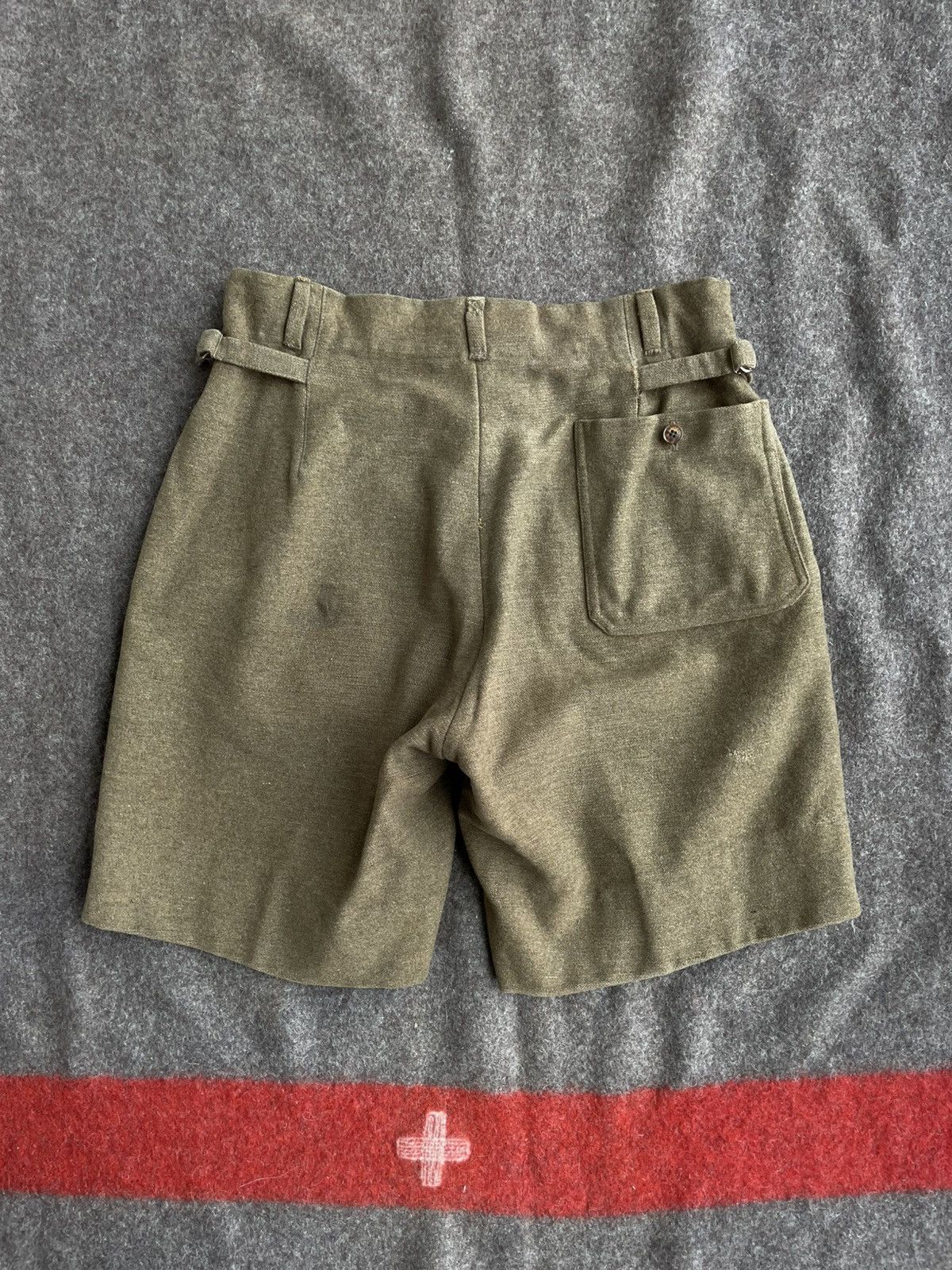 Other Vintage Antique ~20-40s(?) Military/Workwear Shorts Size US 30 / EU 46 - 6 Thumbnail