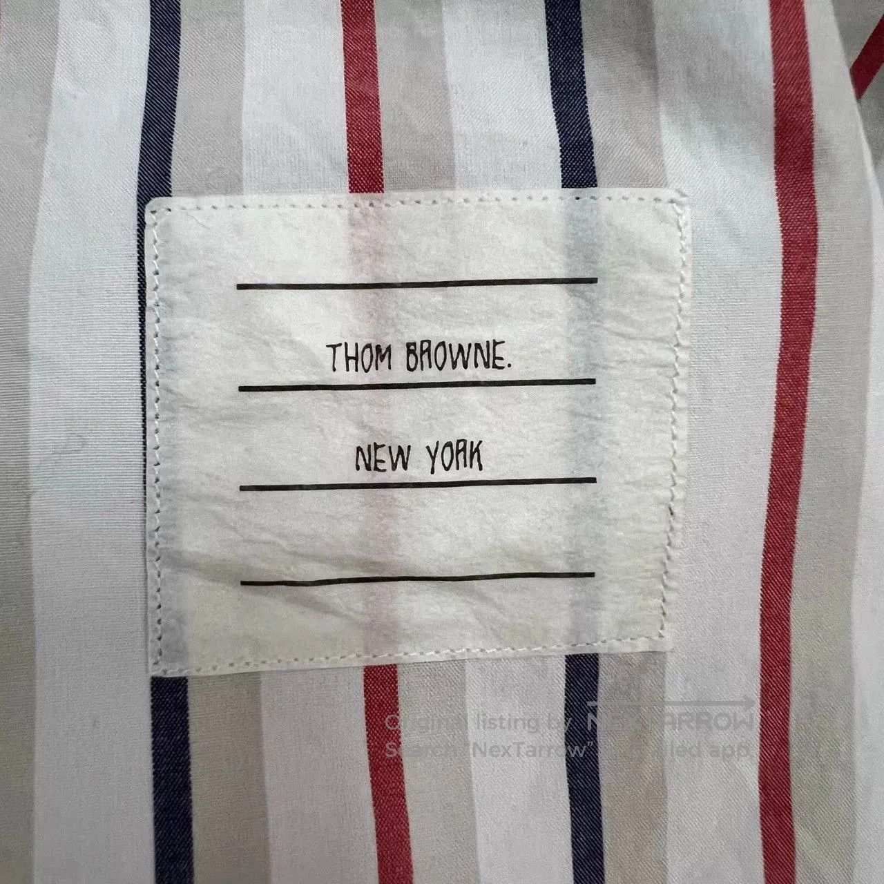 Thom Browne thom browne short sleeve striped shirt. Size US M / EU 48-50 / 2 - 2 Thumbnail