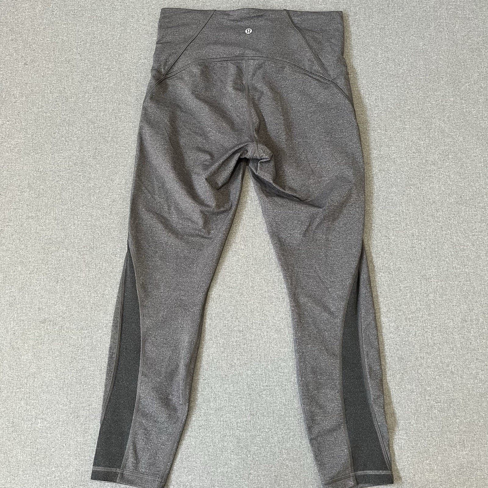 Lululemon Lululemon Train Times 7/8 Pant Leggings Heathered Size 10 Size 32" / US 10 / IT 46 - 1 Thumbnail