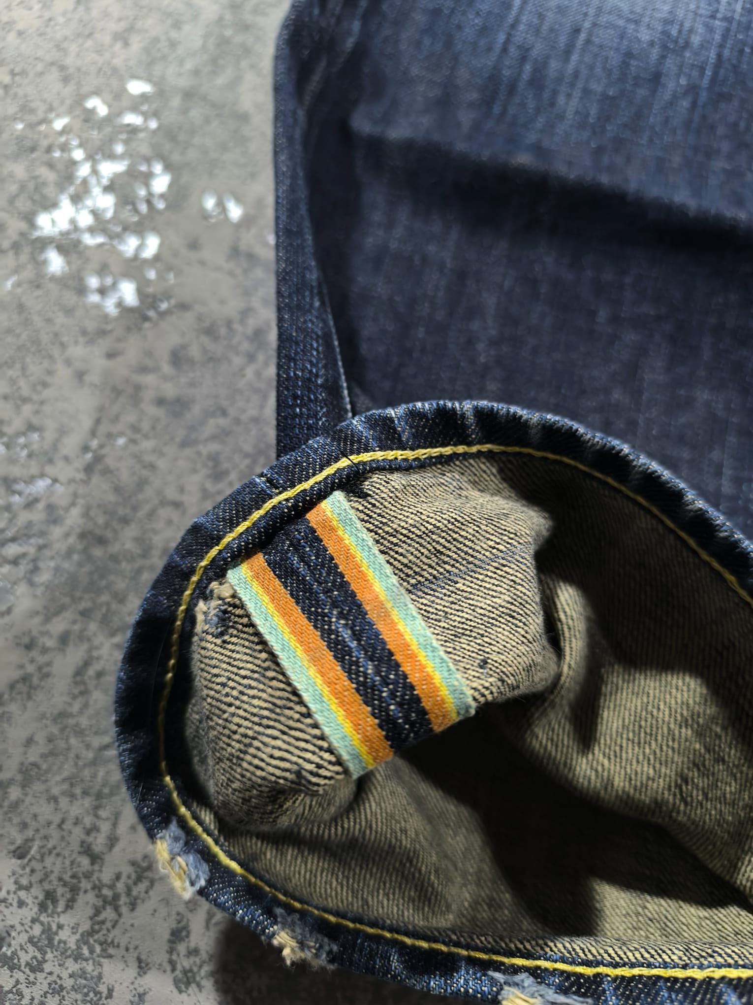 Edwin Edwin Selvedge Japan Denim Distressed Jeans Vintage Size US 30 / EU 46 - 5 Thumbnail