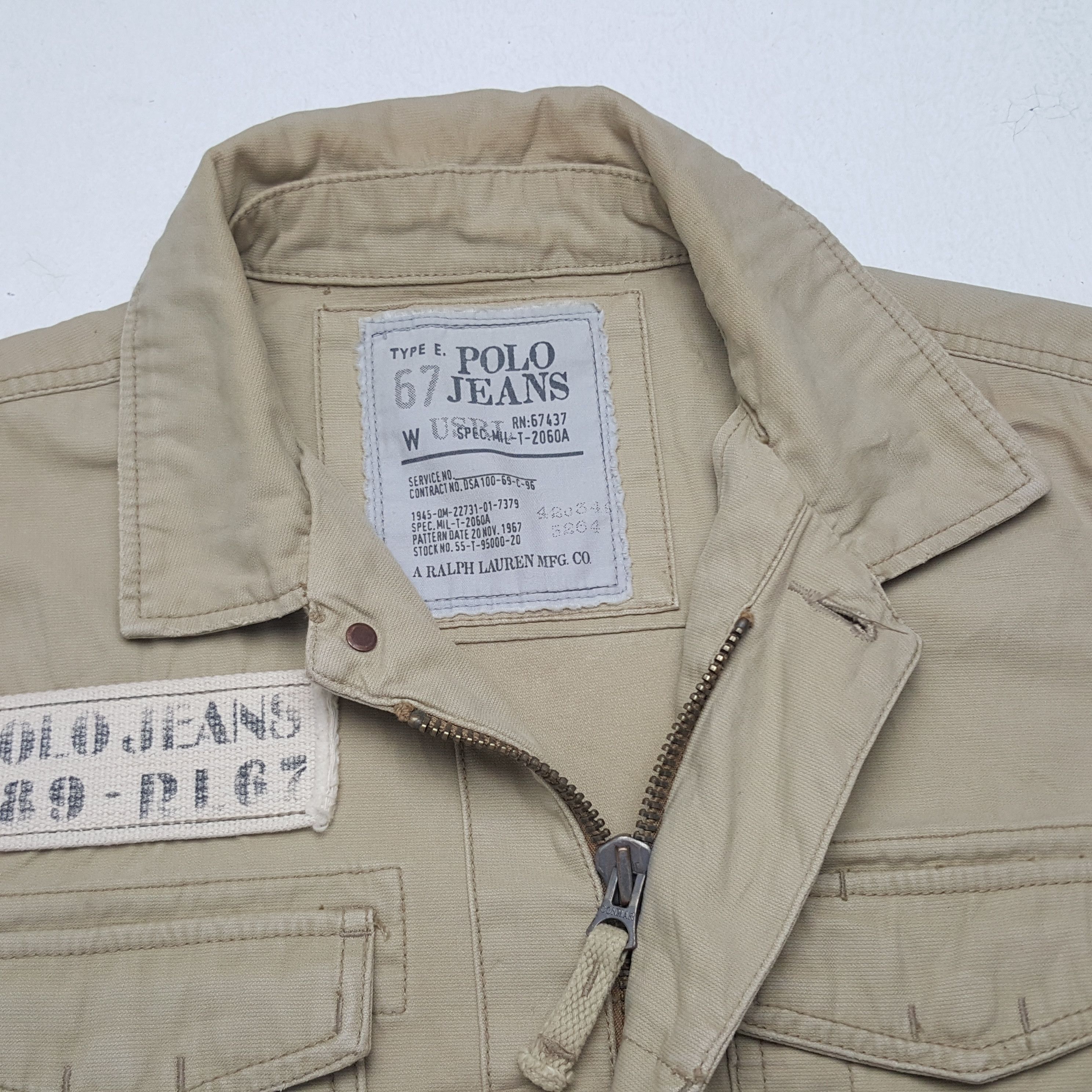 Polo Ralph Lauren × Vintage Vintage Polo Jeans by Ralph Lauren Multi Pocket Jacket Size US M / EU 48-50 / 2 - 4 Thumbnail