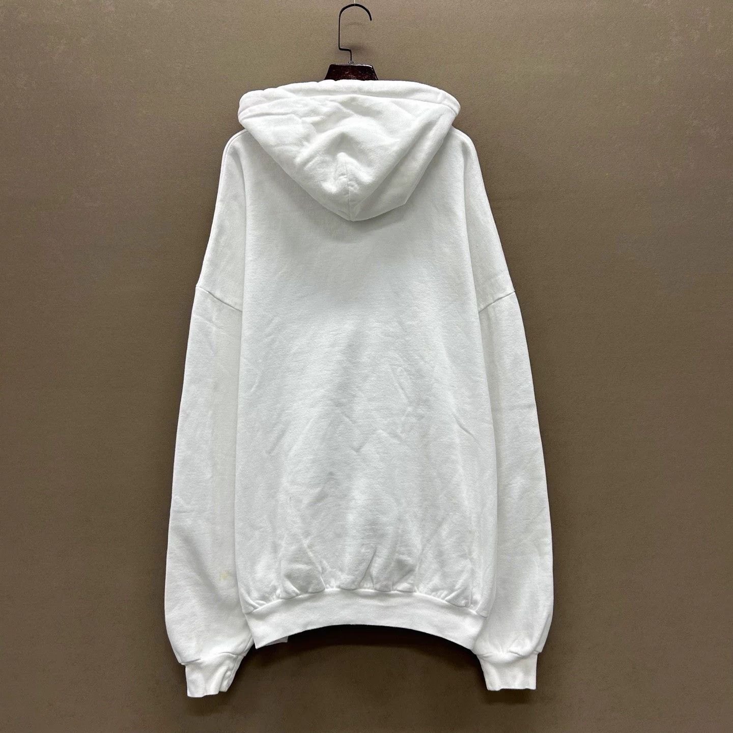 Balenciaga Balenciaga White Wheat Double B Logo Hoodie 99 New S Size US S / EU 44-46 / 1 - 2 Thumbnail