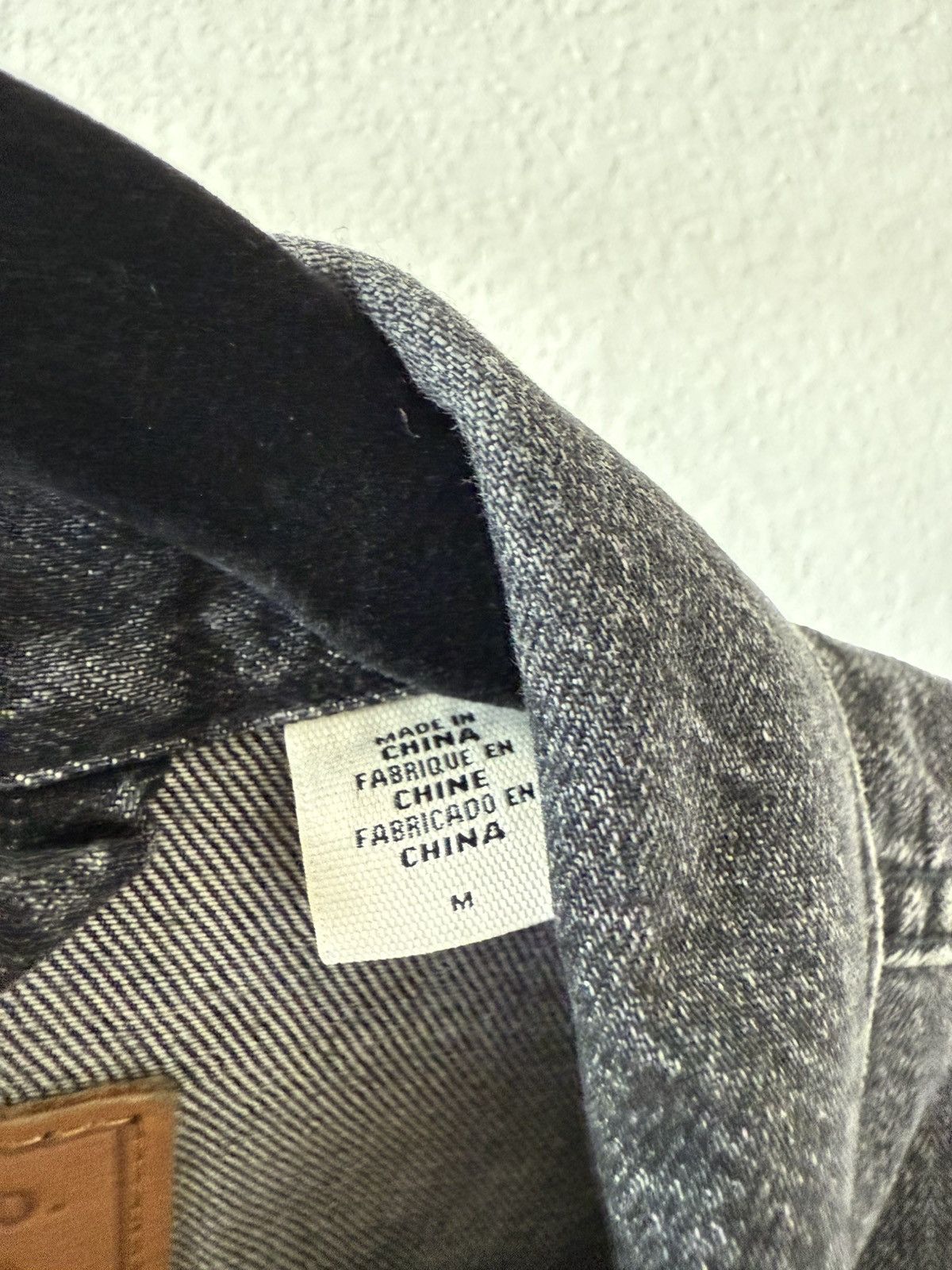 Levi's Denim Jacket - Black ♠️ Size US M / EU 48-50 / 2 - 4 Thumbnail