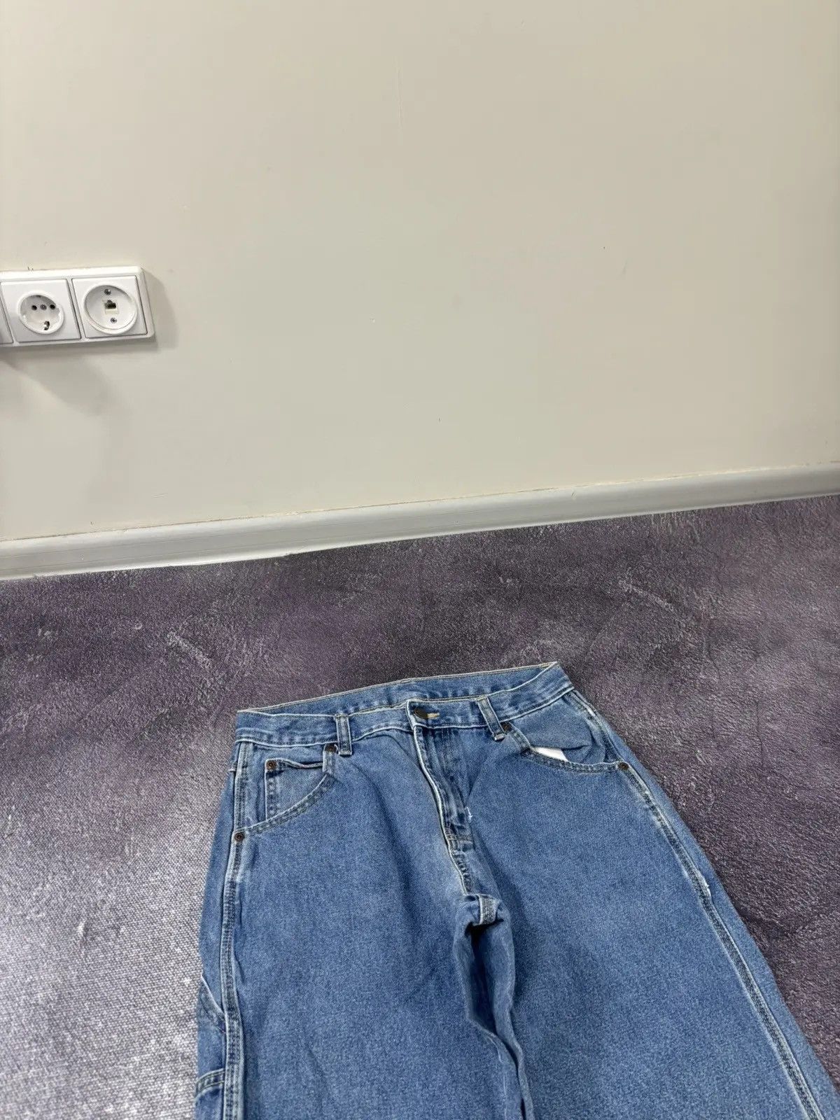 Dickies × Vintage Vintage Dickies Straight Fit Blue Hype Denim Jeans Size US 30 / EU 46 - 9 Thumbnail