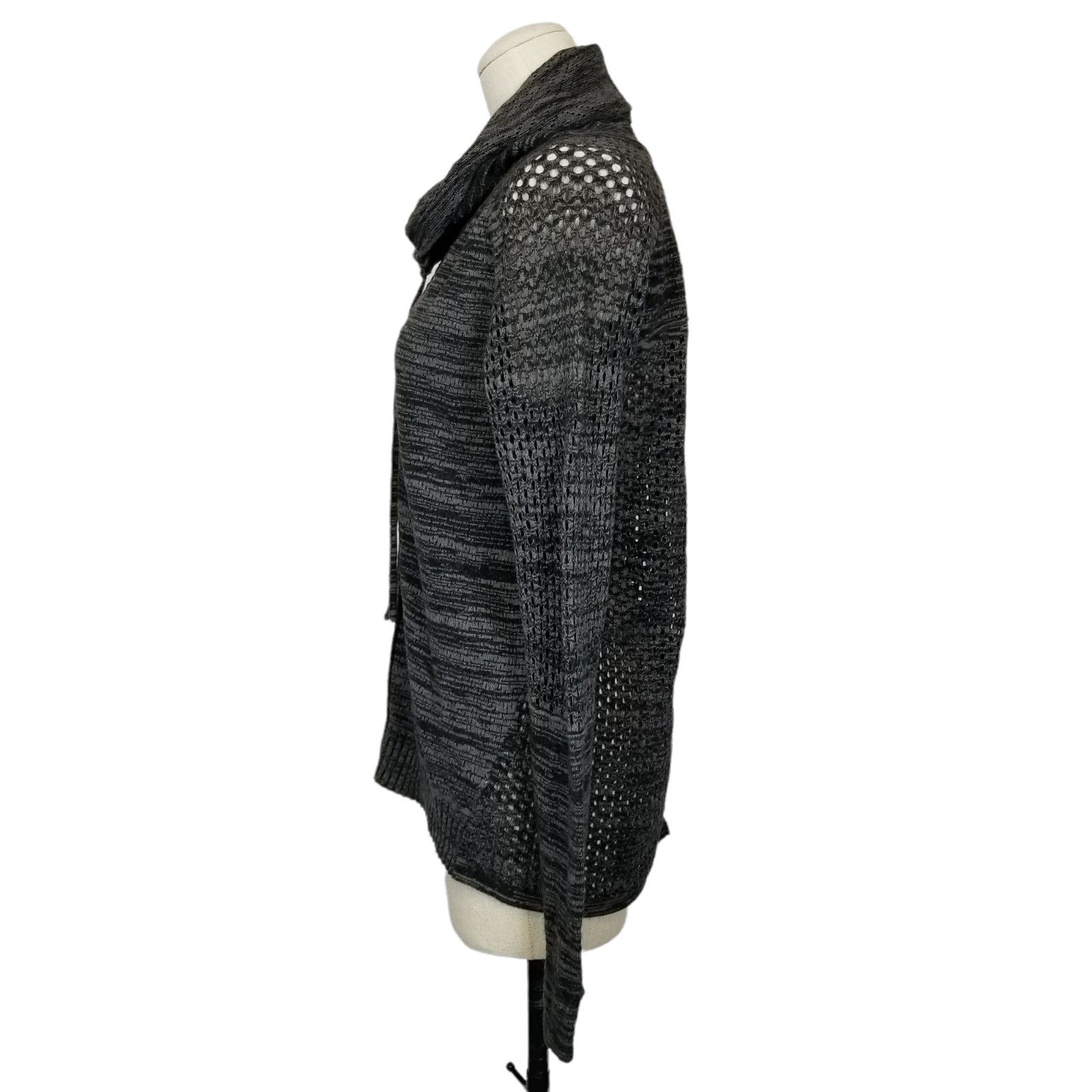 Prana Prana Cedar Cowl Neck Pullover Sweater Gray S Size S / US 4 / IT 40 - 3 Thumbnail