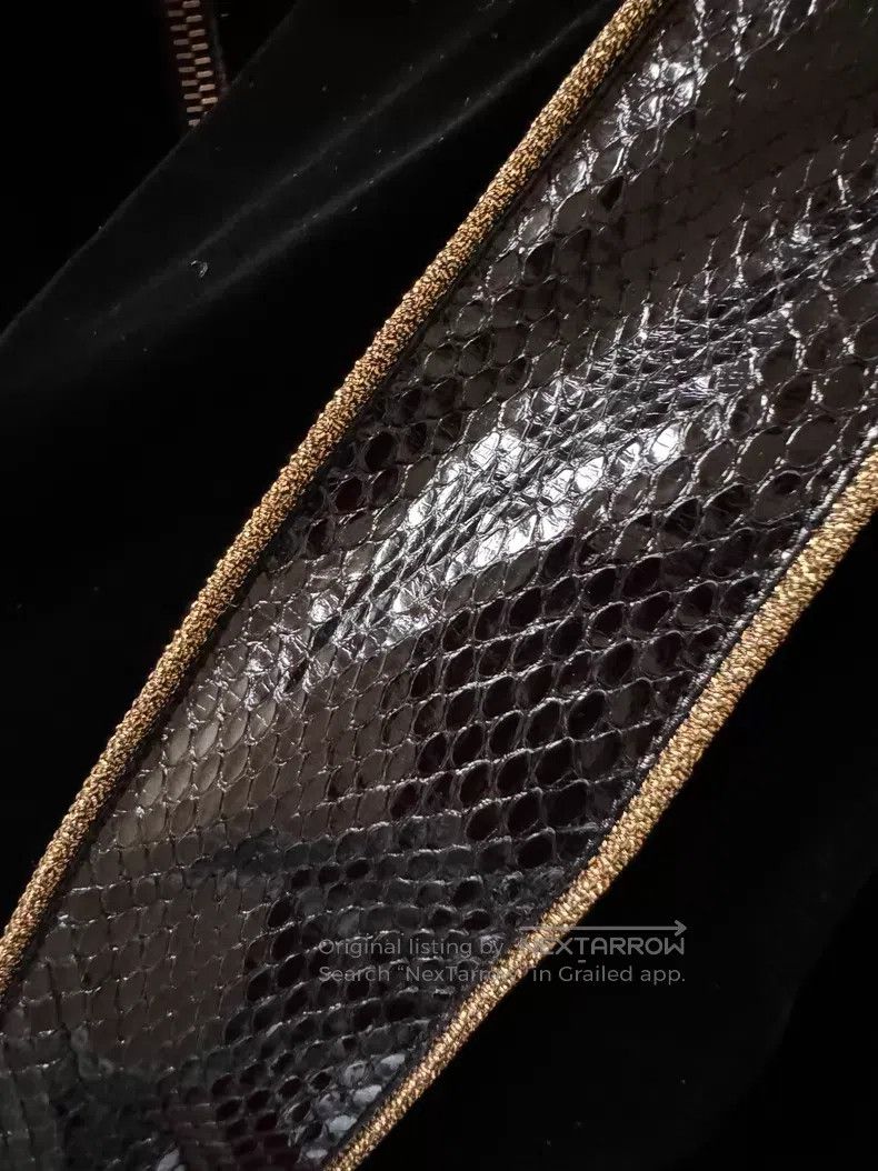 Saint Laurent Paris Saint Laurent Paris Snake Skin Patchwork Jacket i Size US S / EU 44-46 / 1 - 4 Thumbnail