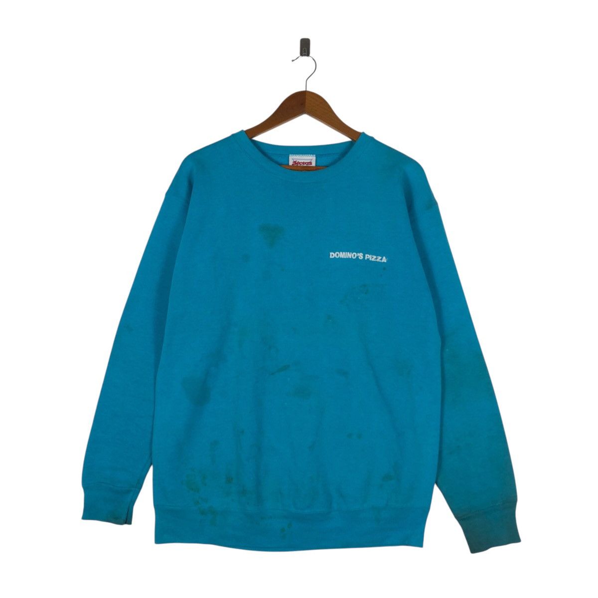 Vintage Distressed DOMINO'S PIZZA Staff Vintage Sweatshirt Size US M / EU 48-50 / 2 - 2 Thumbnail