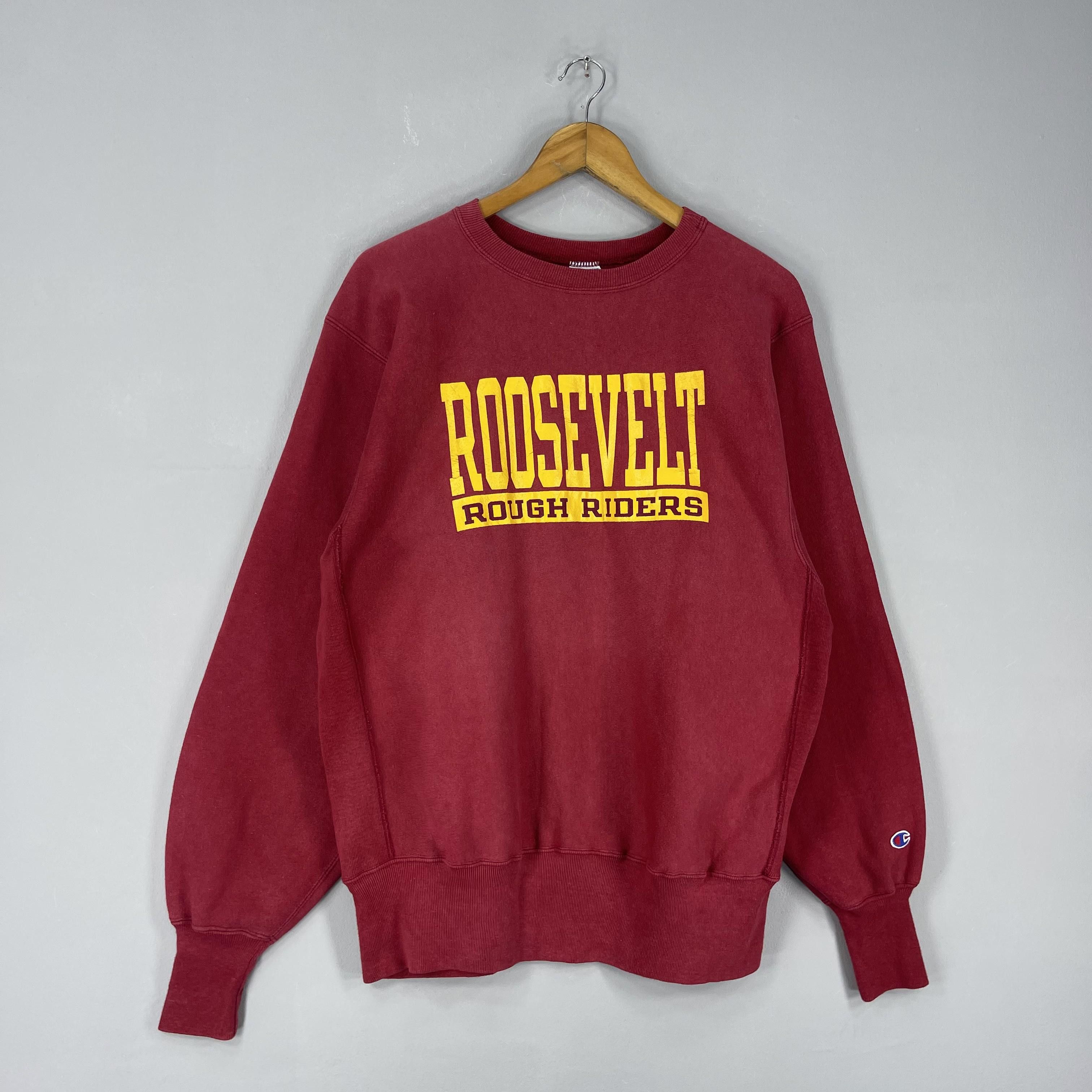 Champion Vintage 90s CHAMPION ROOSEVELT Reverse Weave Sweatshirt Size US L / EU 52-54 / 3 - 4 Thumbnail