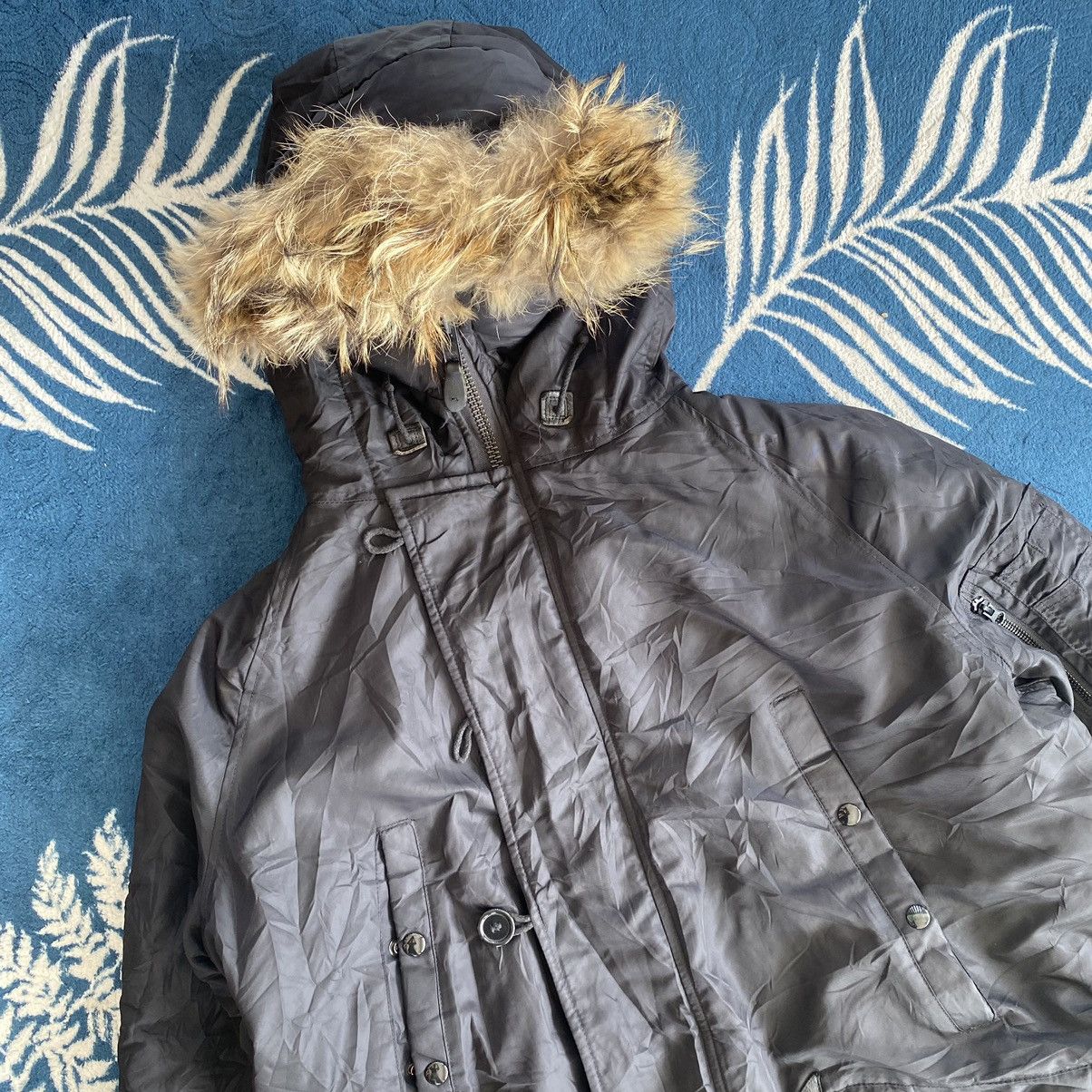 image of Avant Garde x I Spiewak And Sons Parka Type N-3B/f I. Spiewak Made In Usa in Black, Men's (Size XL)