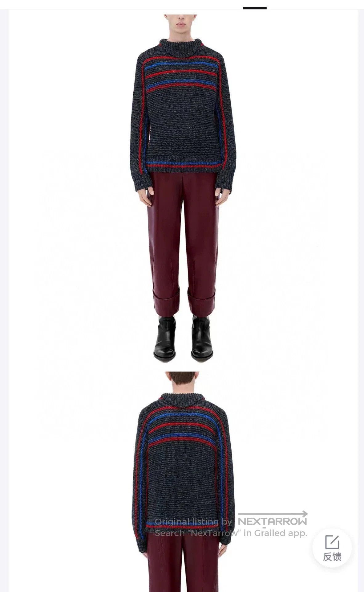 Bottega Veneta Bottega Veneta Men's Striped Knit Sweater. Size US M / EU 48-50 / 2 - 8 Thumbnail
