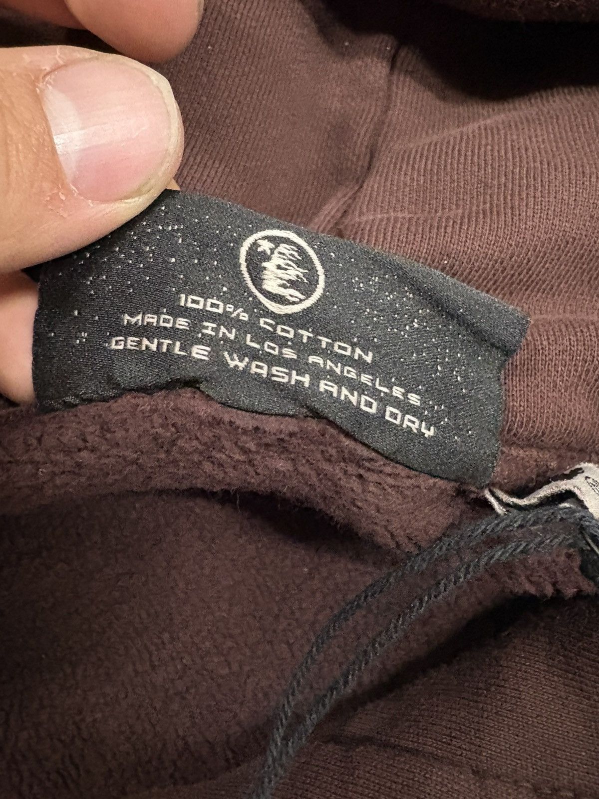 HELLSTAR Hellstar Tribal Zip-Up Hoodie in a laser brown colorway Size US M / EU 48-50 / 2 - 5 Thumbnail