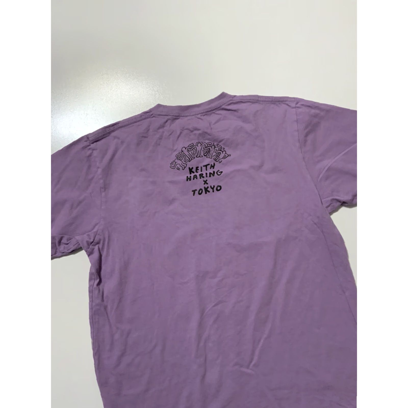 Uniqlo VINTAGE Uniqlo X Keith Haring Organ Zaka Tokyo Pop Art Purple Crewneck T-Shirt Sz. S Mens Purple Crew Neck T-Shirt 90s/Pop Art Size US S / EU 44-46 / 1 - 5 Thumbnail
