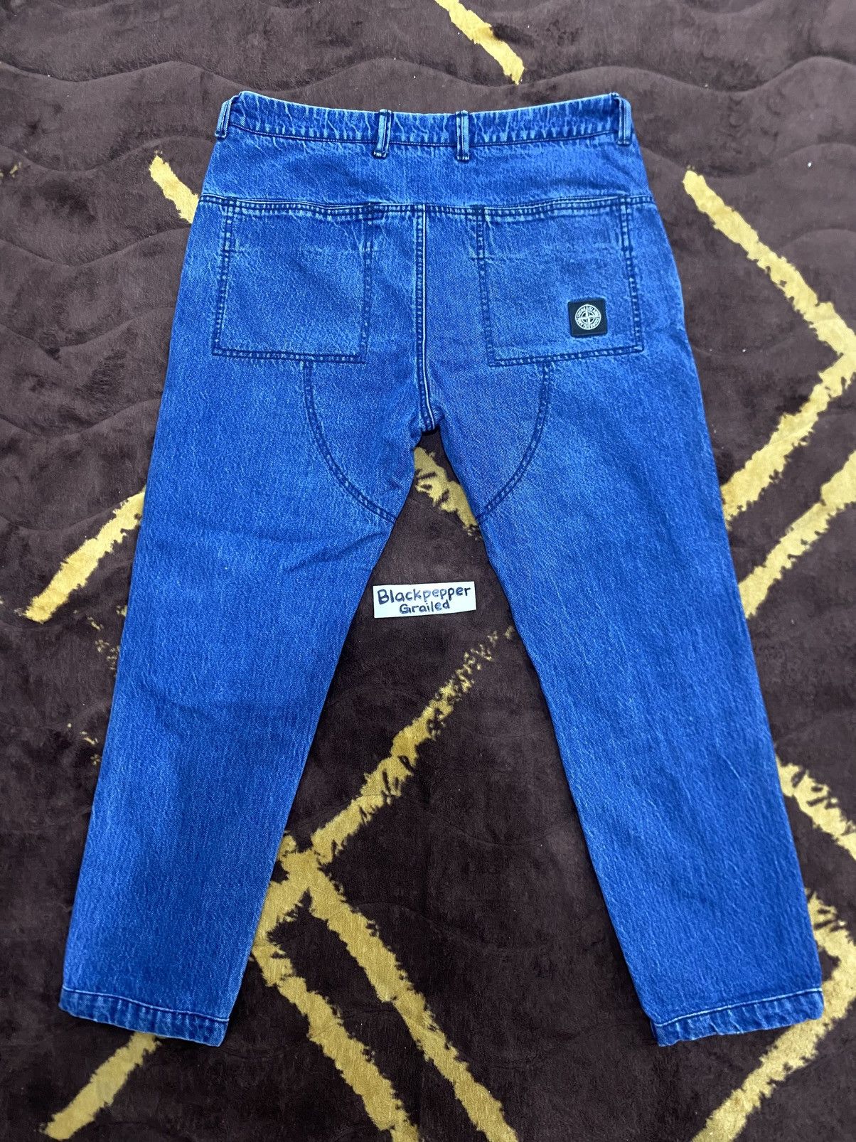 Stone Island Stone Island Patch Jeans Pants Size US 33 - 1 Thumbnail