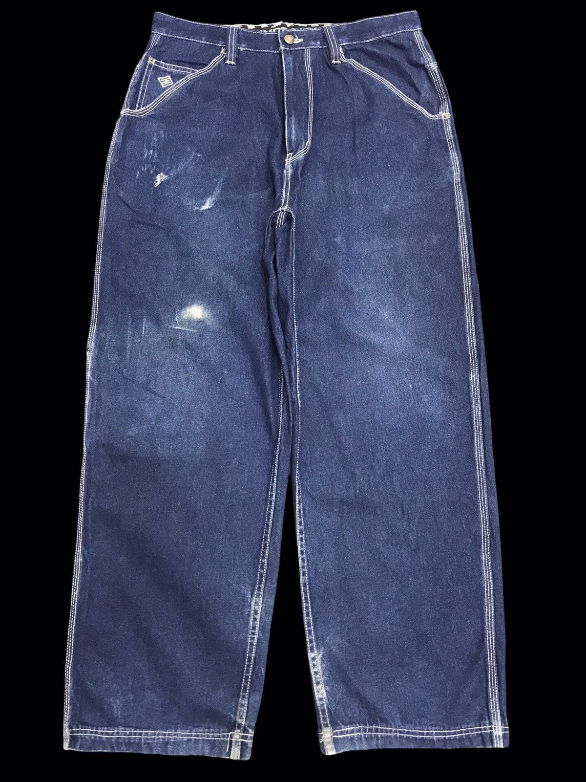Other 💥BAGGY💥ENYCE96312 Baggy Carpnter Hip Hop Rapper Denim F131 Size US 33 - 1 Thumbnail