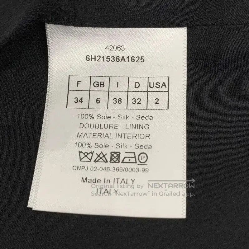 Dior Dior Black Silk Pullover Sweater for Women . Size XXS / US 00 / IT 34 - 7 Thumbnail
