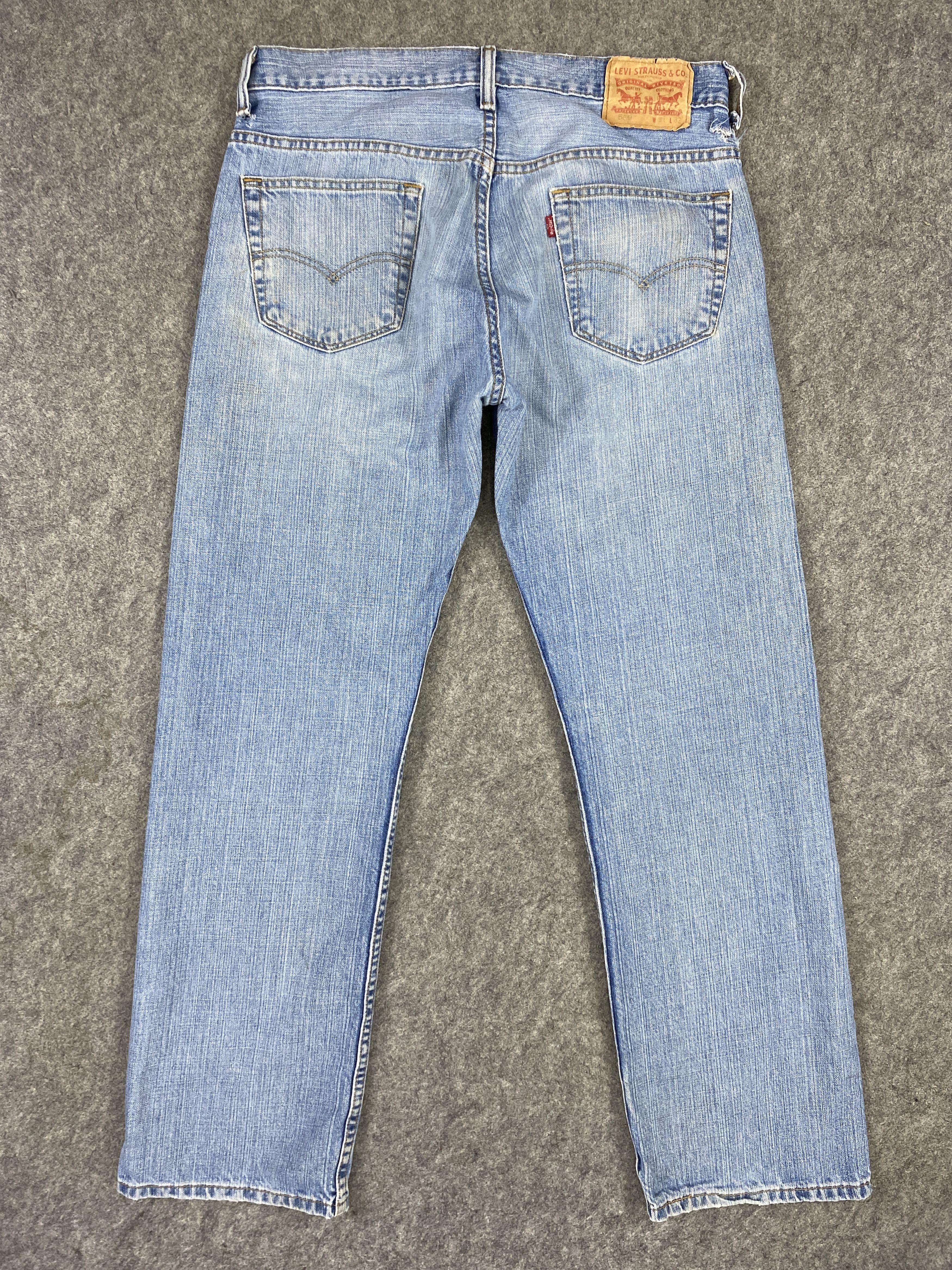 Levi's Blue Wash Vintage Levi's 569 34x31.5 Denim -JN2104 Size US 34 / EU 50 - 2 Thumbnail
