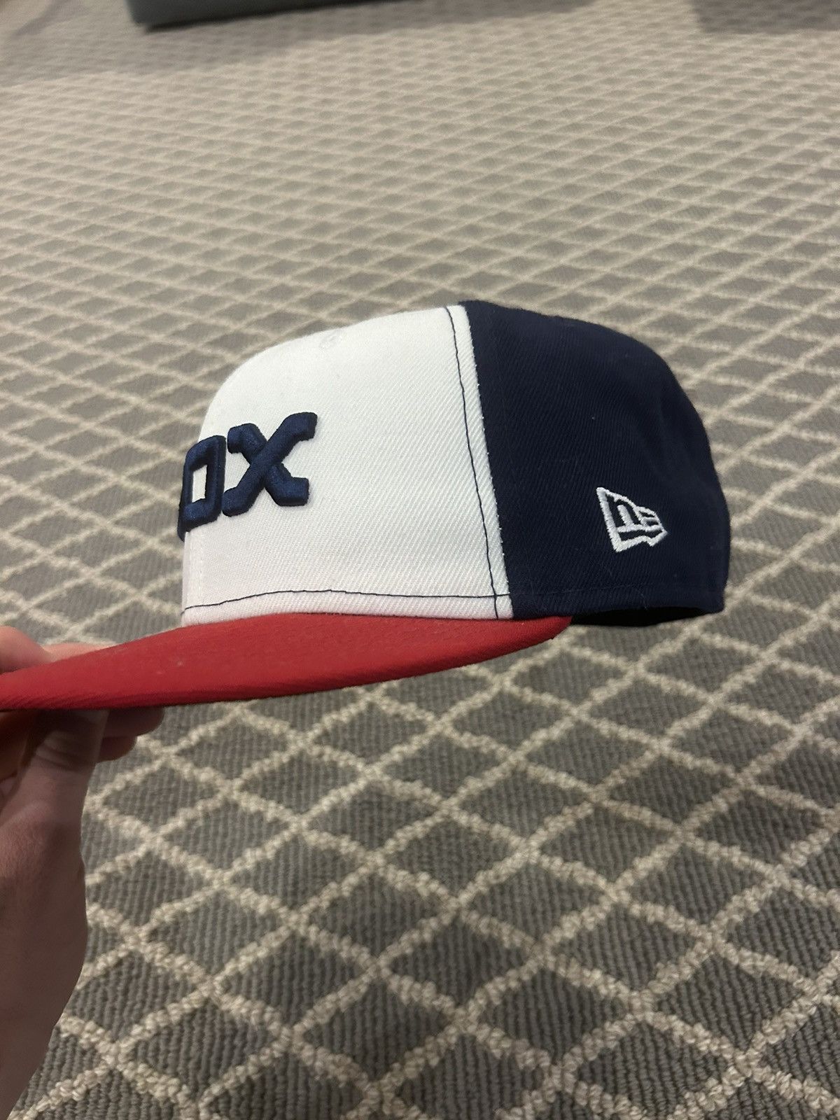 New Era Retro White Sox Fitted Hat Size ONE SIZE - 3 Thumbnail