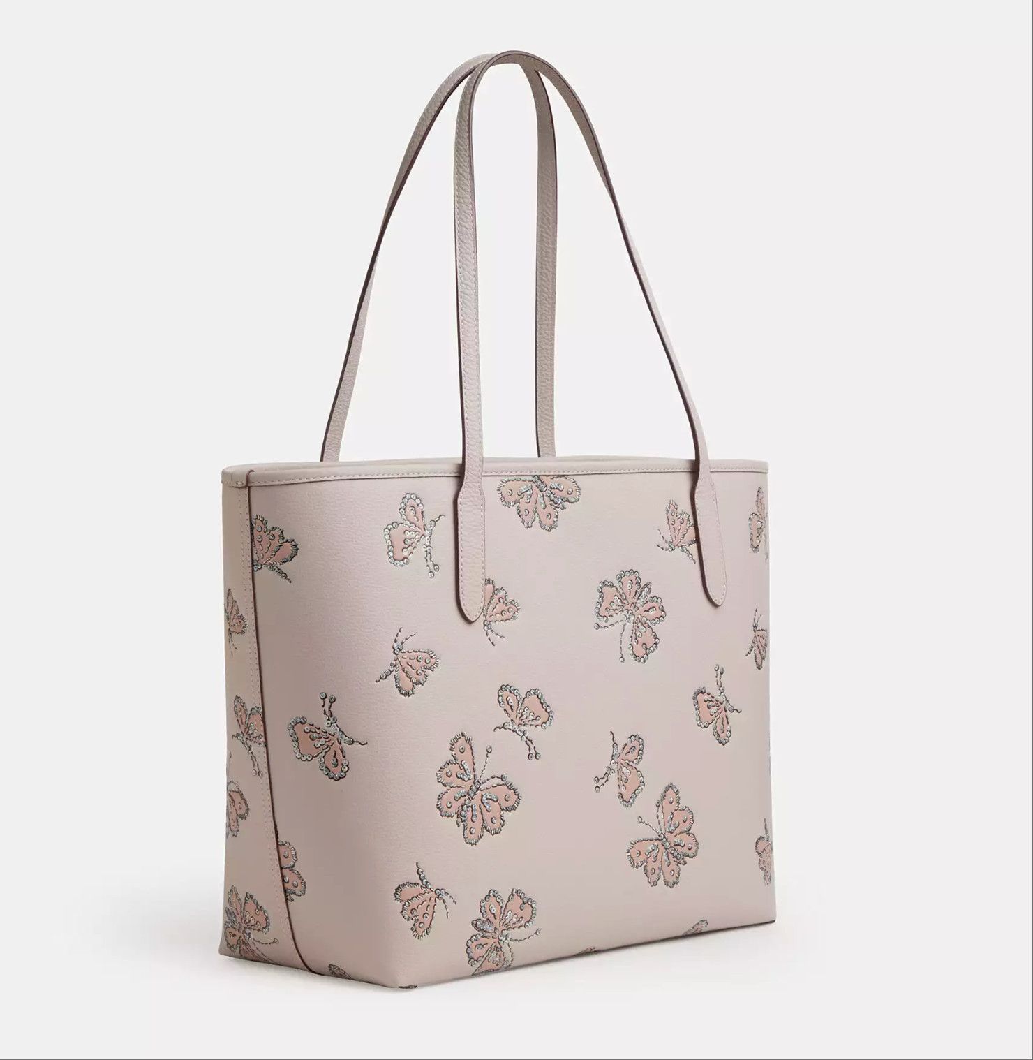 Coach City Tote Bag With Butterfly Print CCE93 Size ONE SIZE - 12 Thumbnail