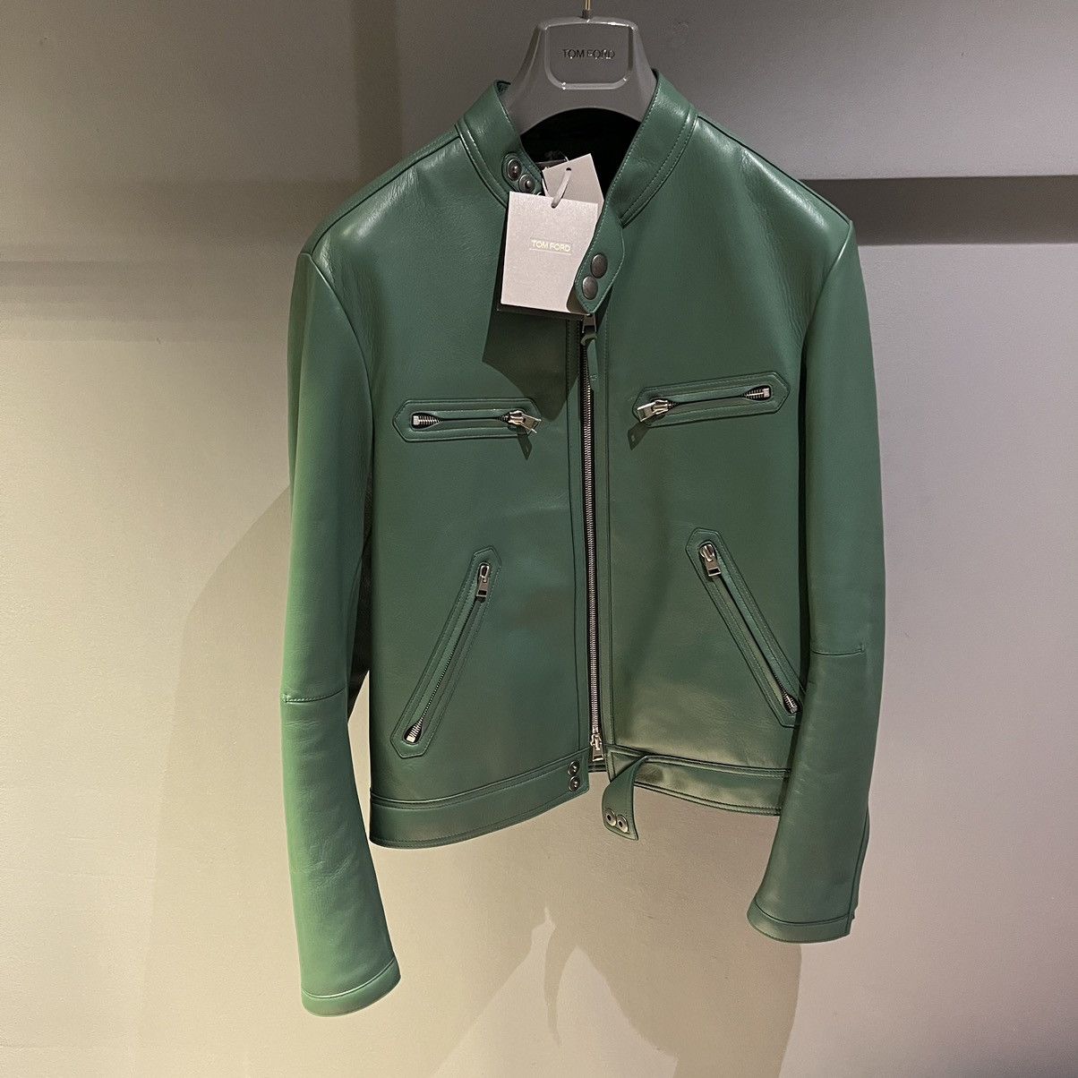 Tom Ford Tom Ford Leather Jacket in Medium Size US M / EU 48-50 / 2 - 2 Thumbnail