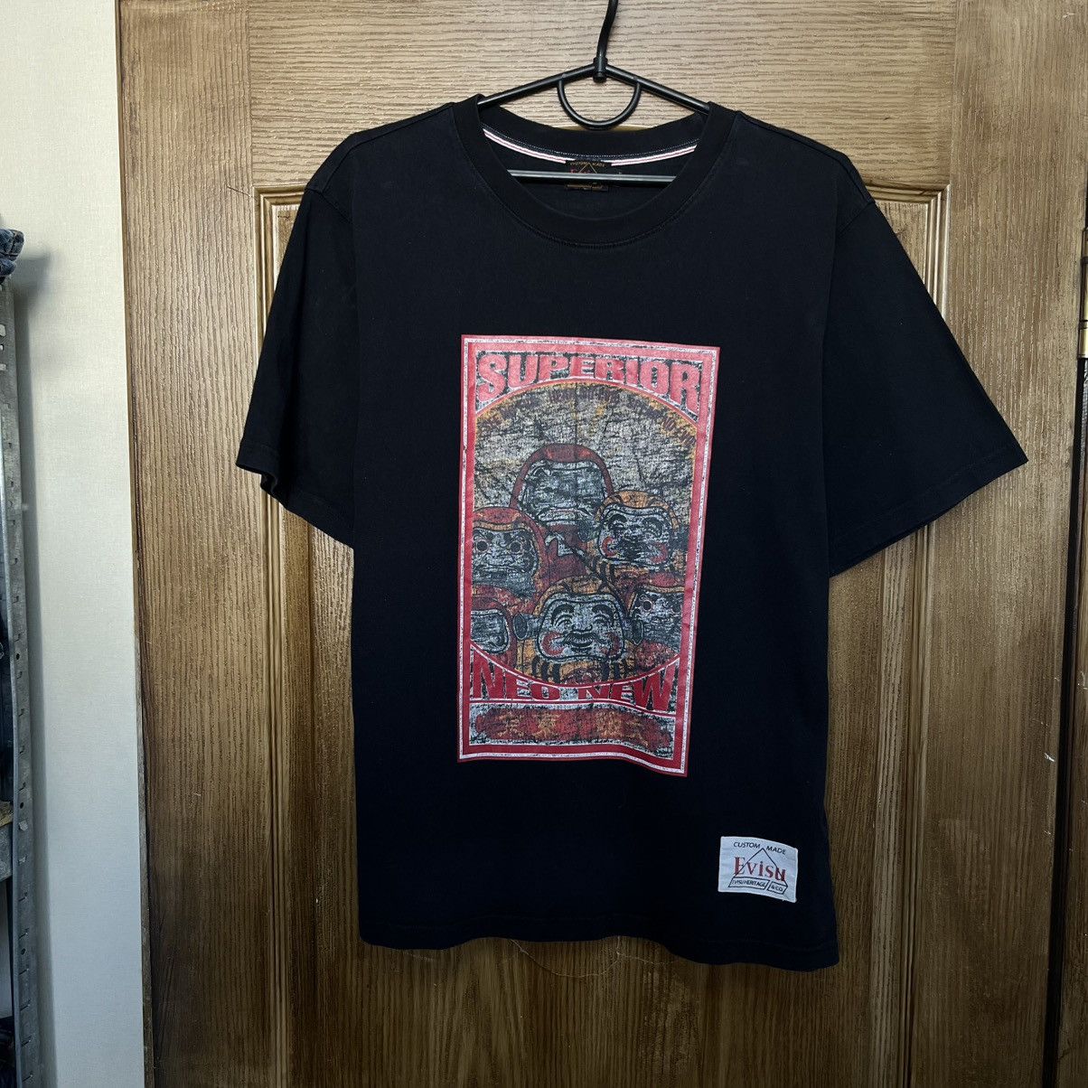 Evisu Vintage Evisu Big Logo T Shirt Tee 90’s Size US XL / EU 56 / 4 - 1 Thumbnail