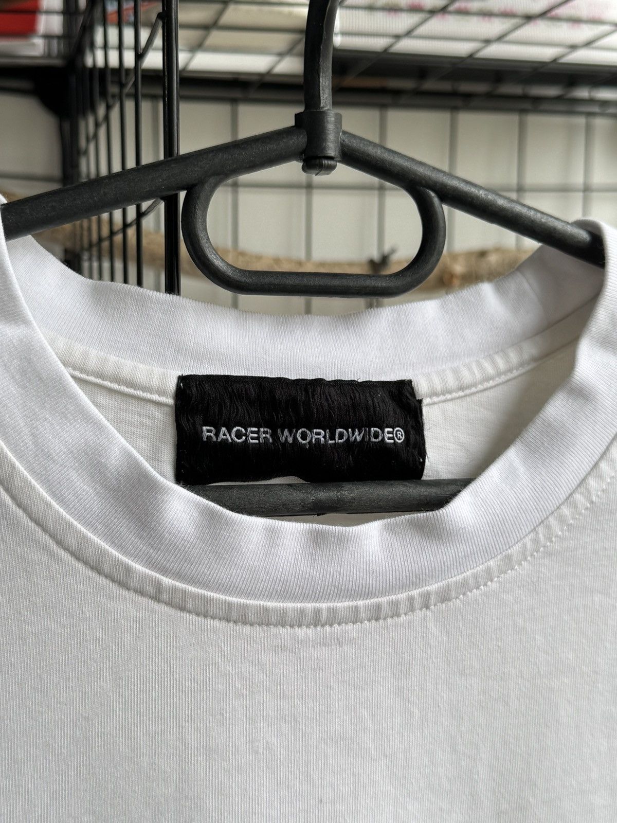 Racer Worldwide Racer Spiked White T-shirt Size US M / EU 48-50 / 2 - 3 Thumbnail