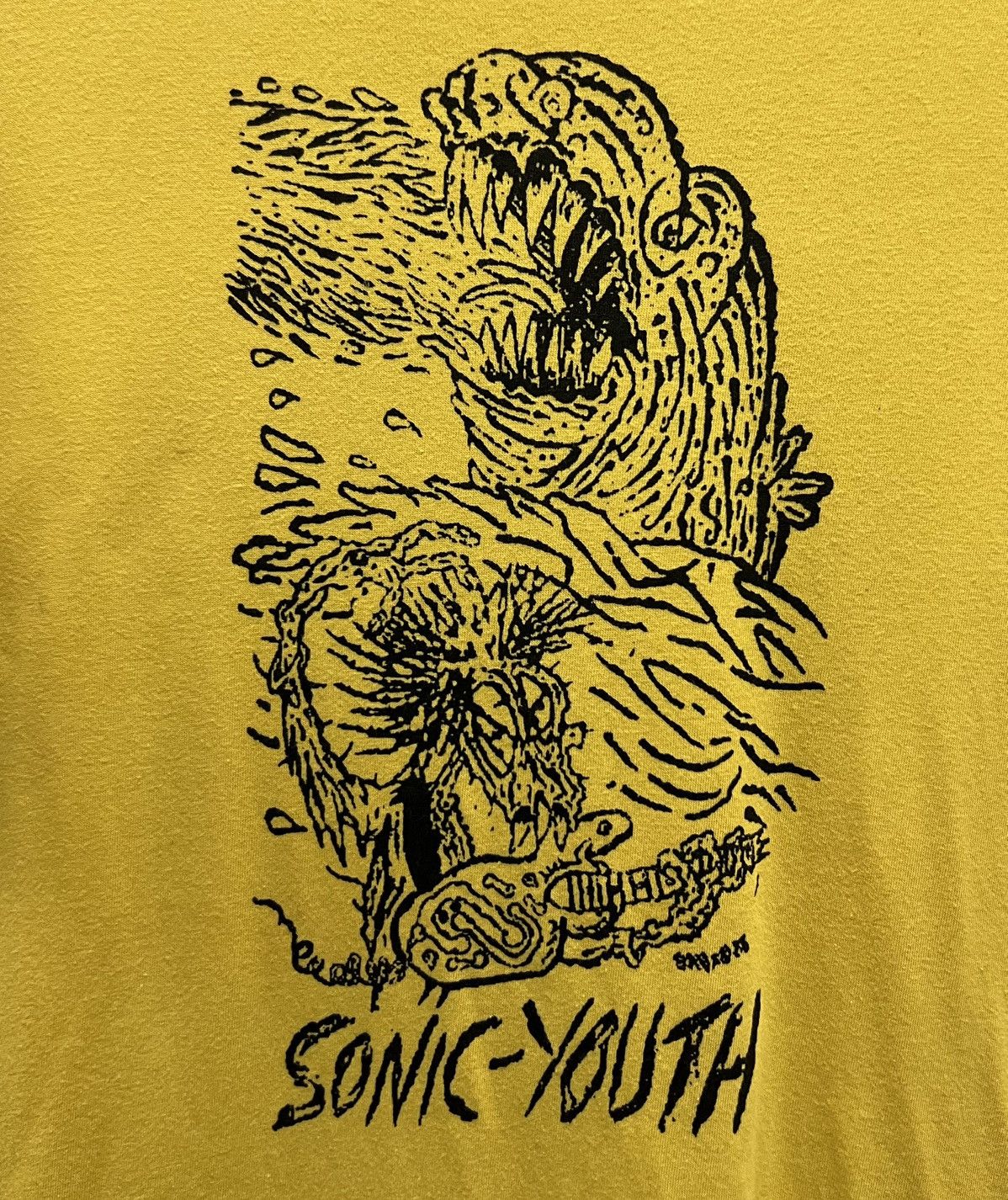 Band Tees VINTAGE BAND SONIC-YOUTH SHIRT Size US M / EU 48-50 / 2 - 3 Thumbnail