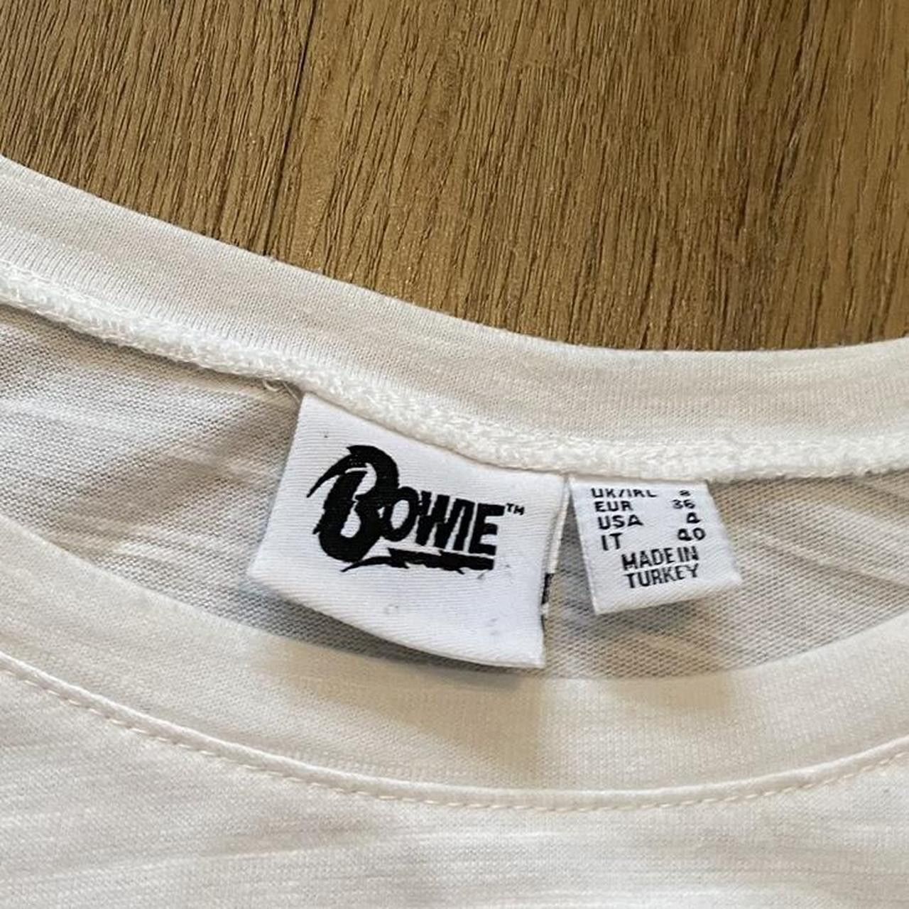 Other White and black David Bowie tee #music #rock Size US M / EU 48-50 / 2 - 4 Thumbnail