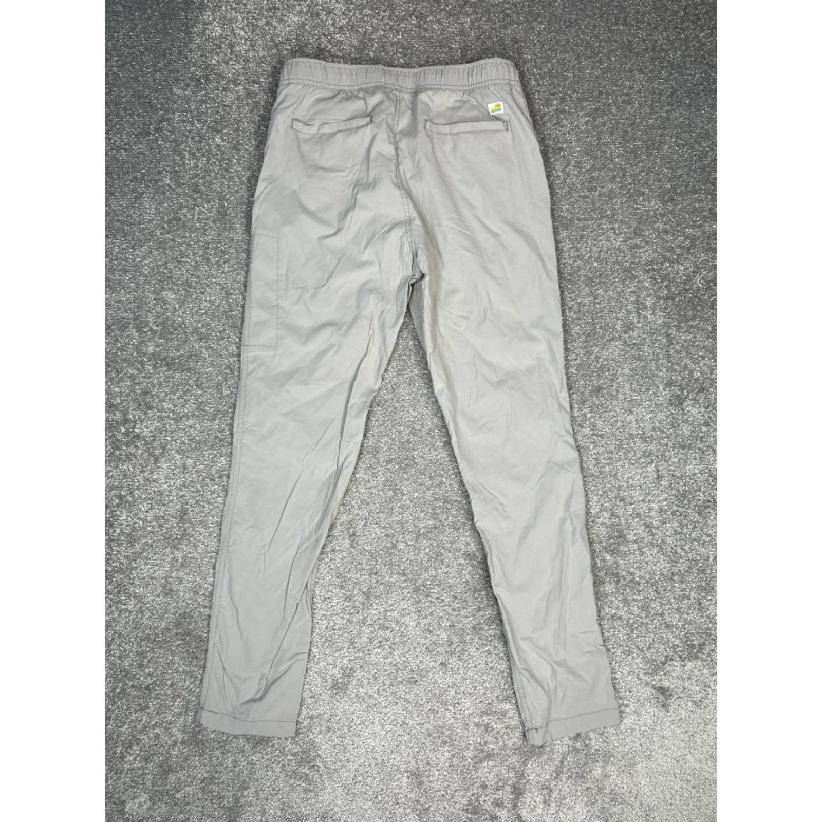 Vuori Vuori Technical Climber Pants Mens Small Gray Stretch Drawstrings Straight Leg Size US 29 - 2 Thumbnail